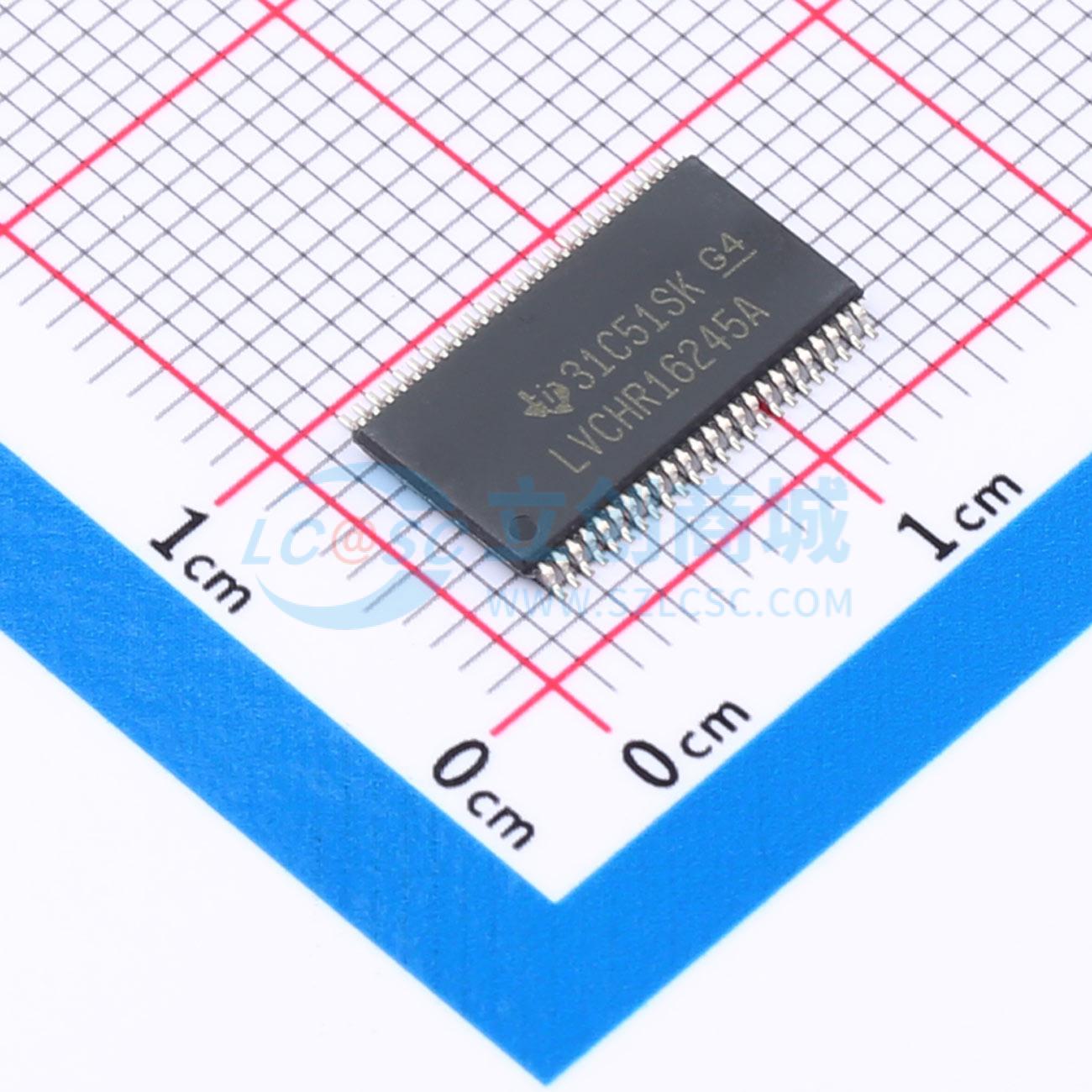 点击查看大图 SN74LVCHR16245AGR实物图