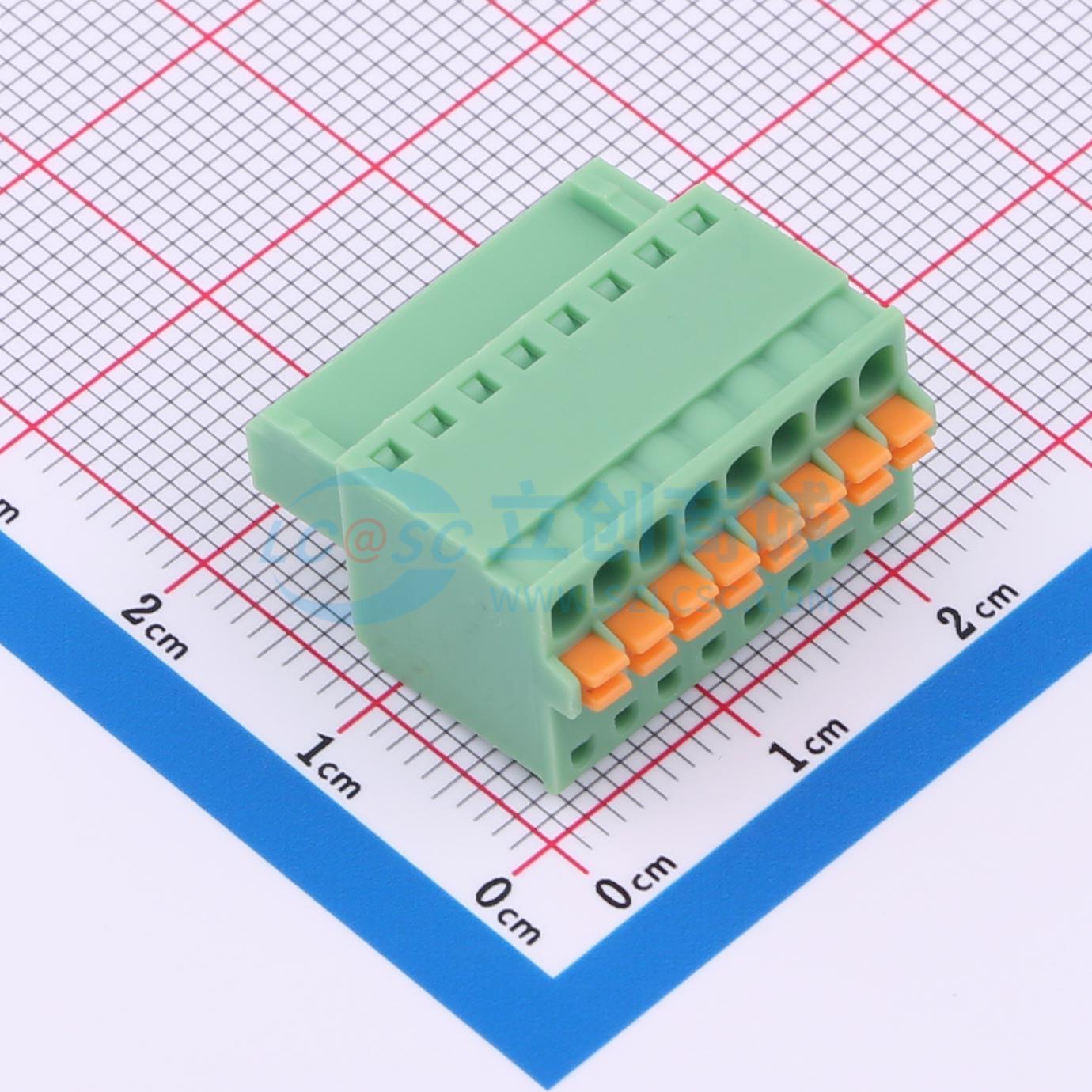 点击查看大图 KF2EDGKD-2.54-8P实物图