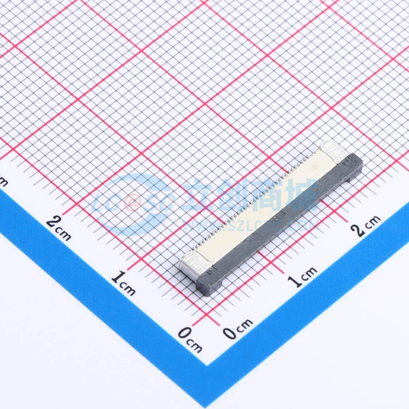 点击查看大图 FPC-0.5LX-38PH20实物图