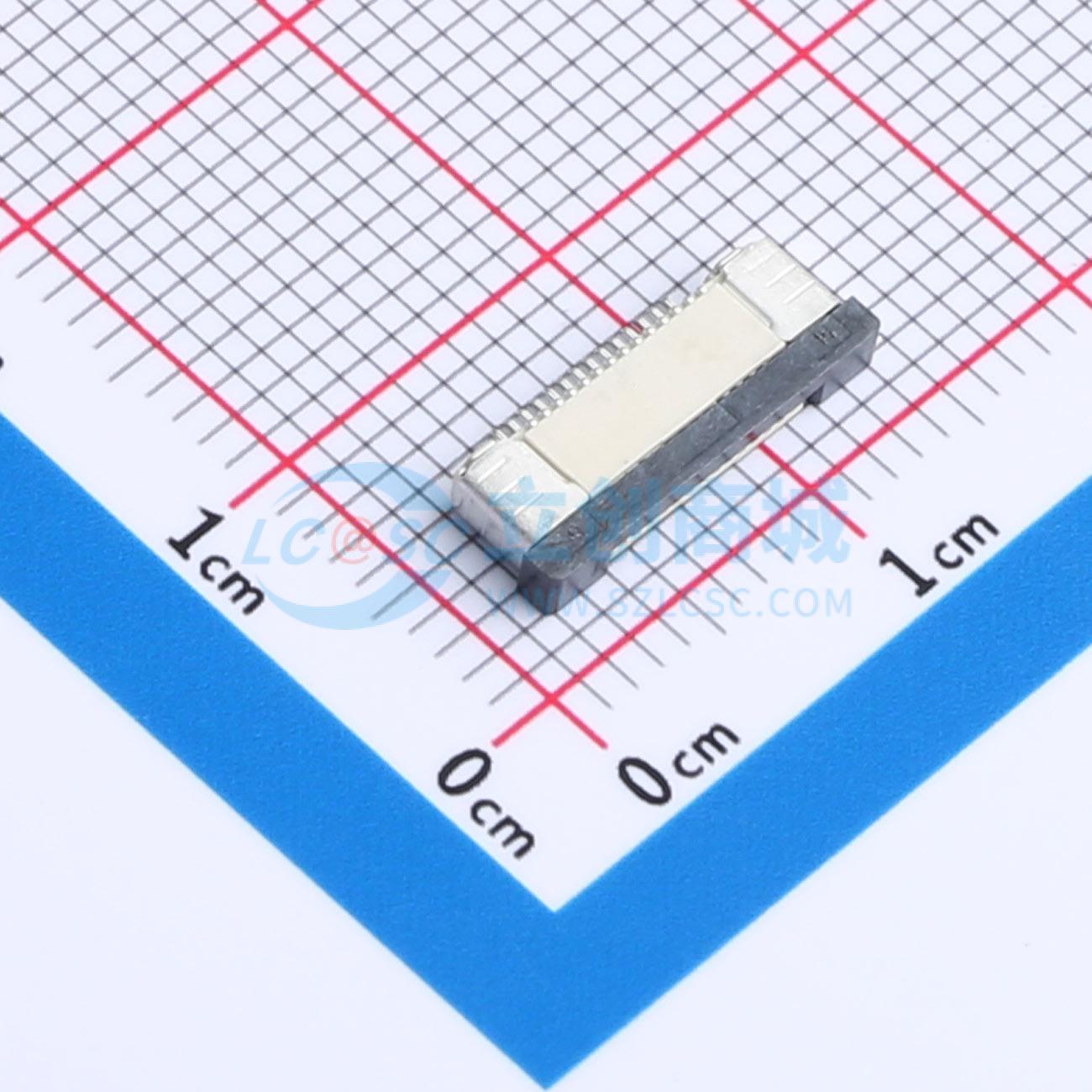 点击查看大图 FPC-0.5LX-14PH20实物图