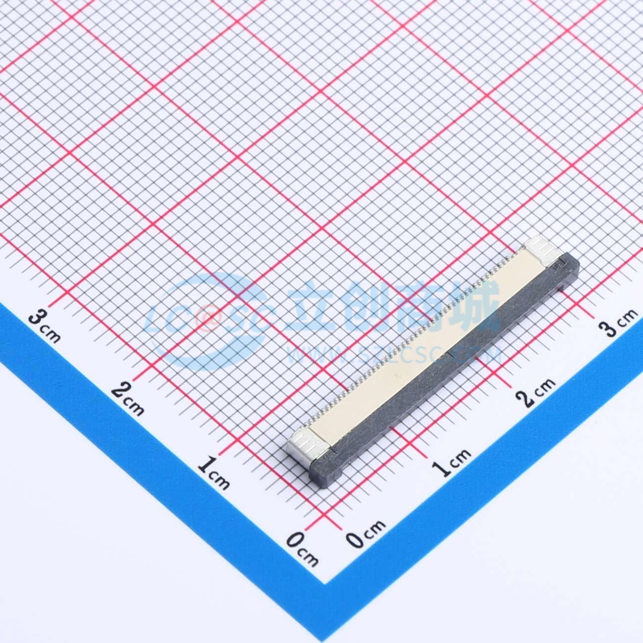 点击查看大图 FPC-0.5LX-50PH20实物图