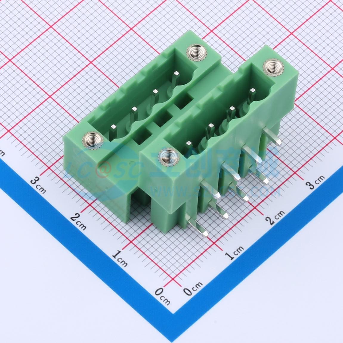 点击查看大图 KF2EDGRTM-5.0-2*4P实物图