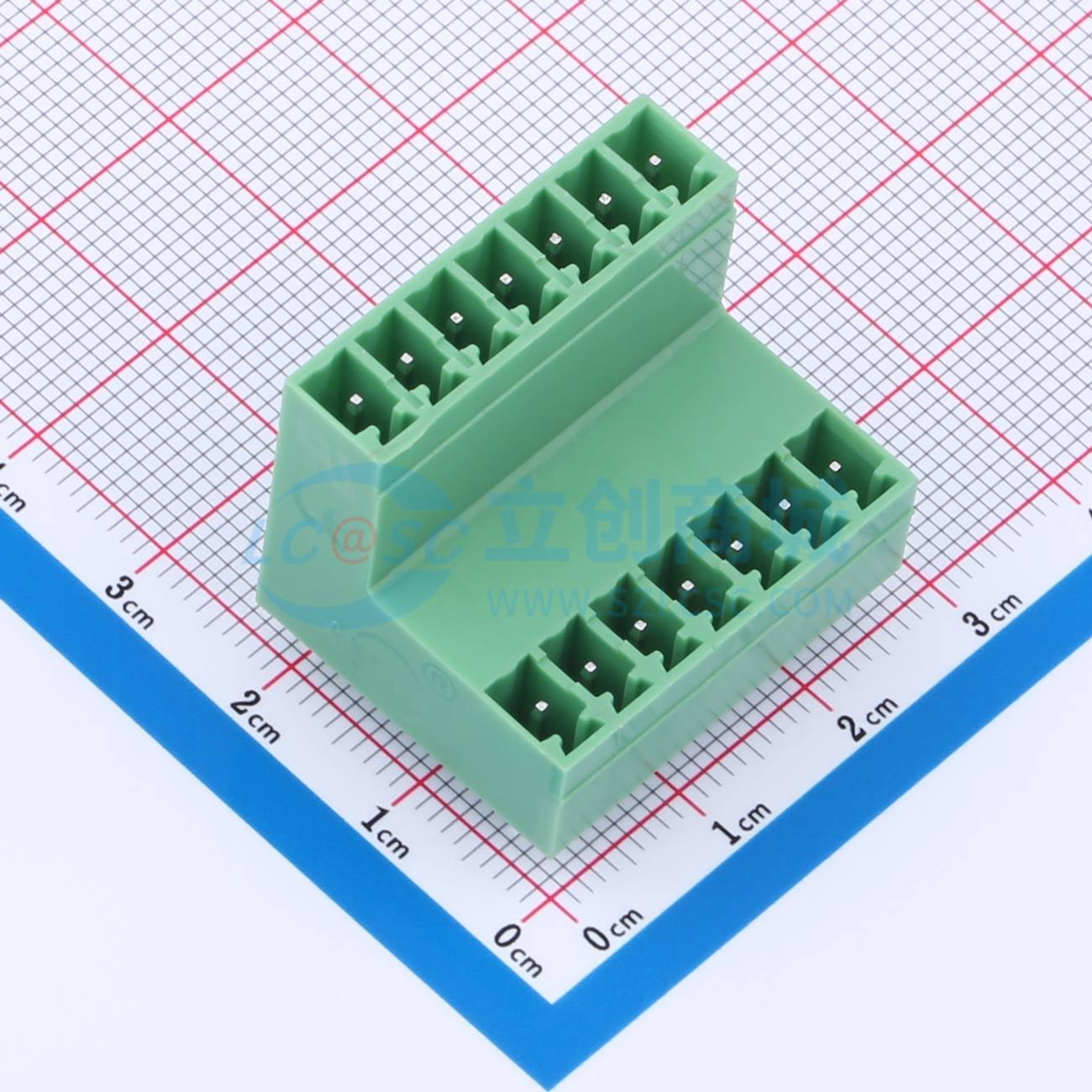 KF2EDGVT-3.81-2*7P实物图