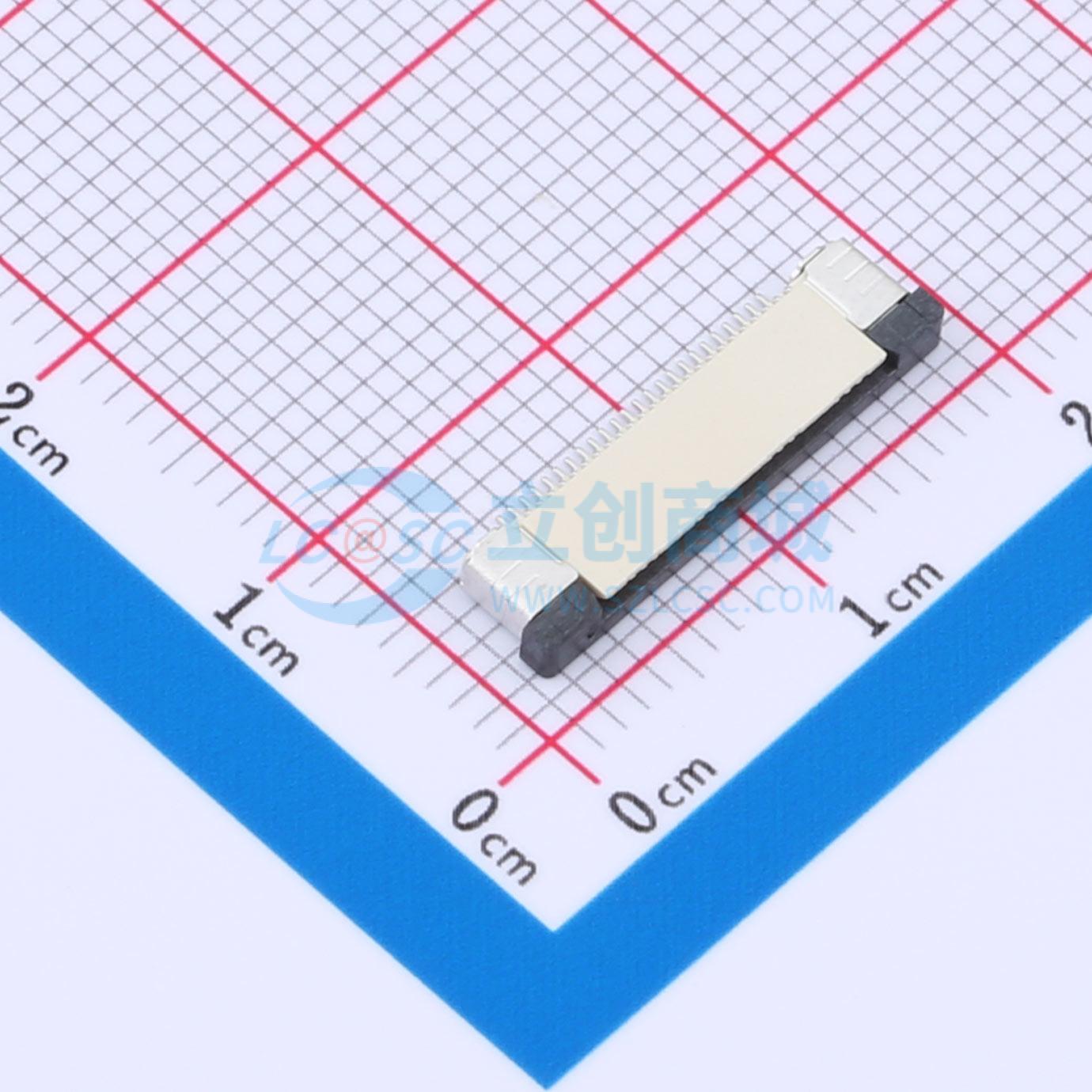 点击查看大图 FPC-0.5LS-24PH20实物图