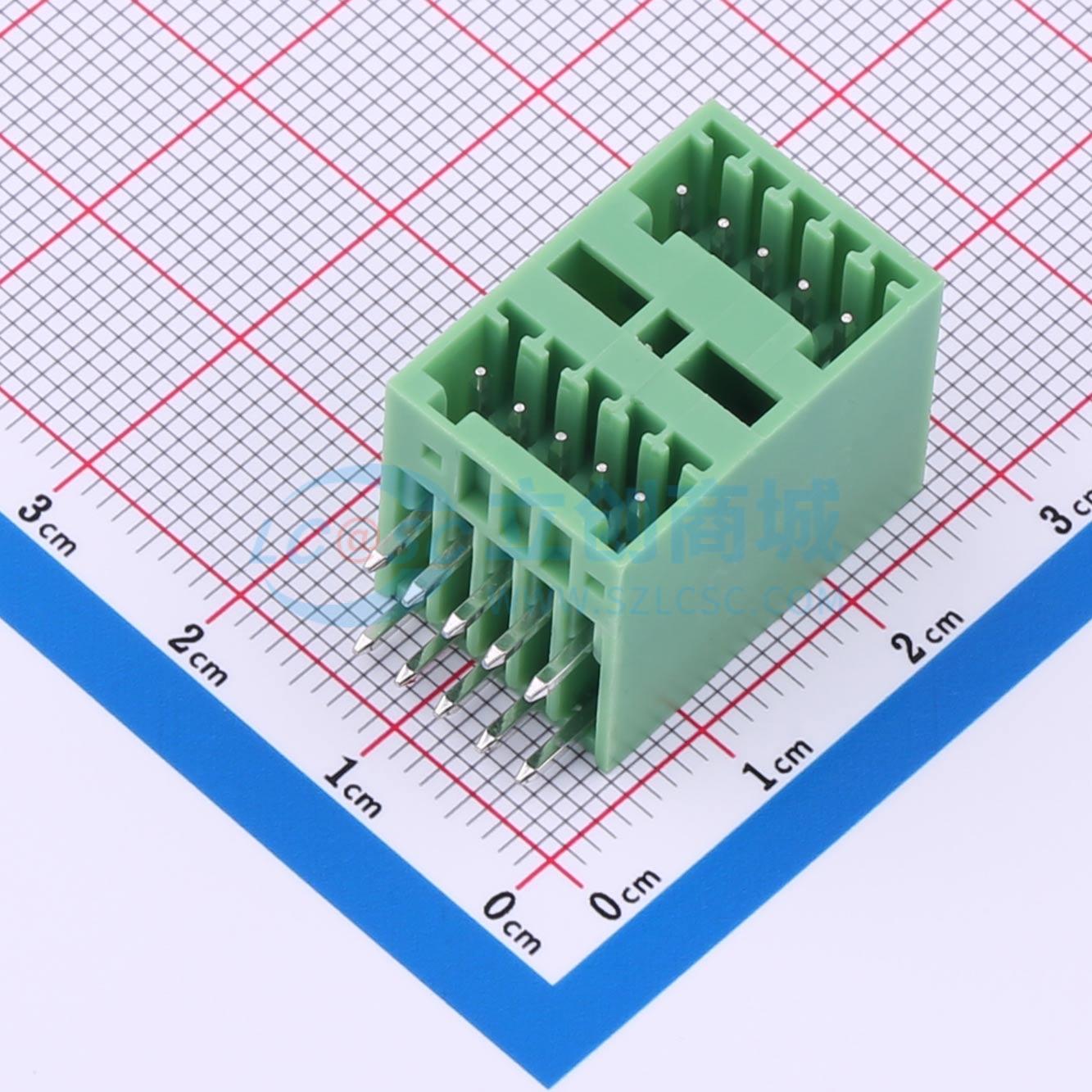 KF2EDGRH-2.5-2*5P实物图