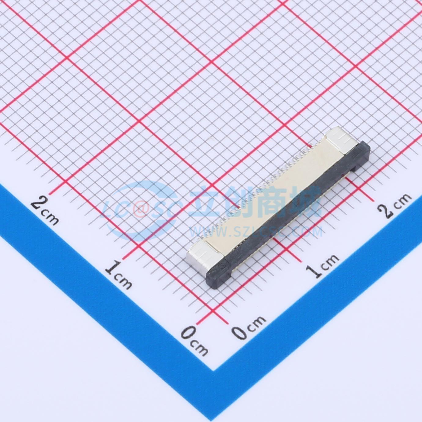 点击查看大图 FPC-0.5LX-32PH20实物图