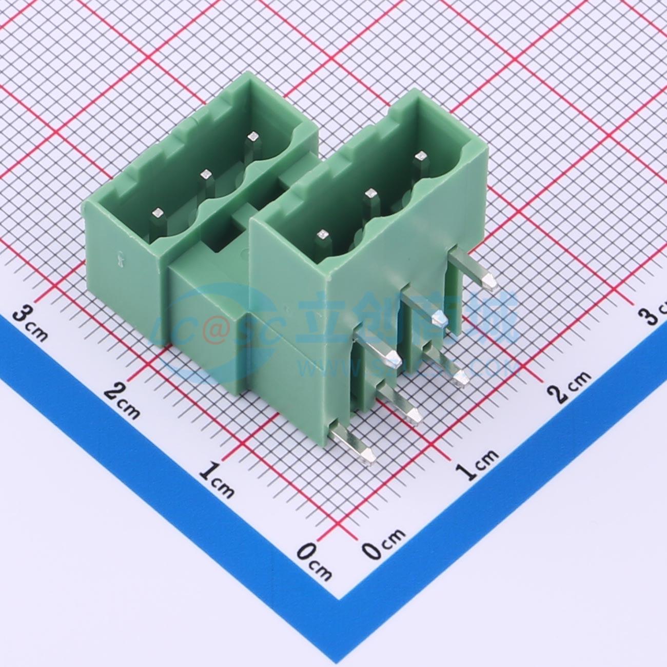 KF2EDGRTC-5.0-2*3P实物图