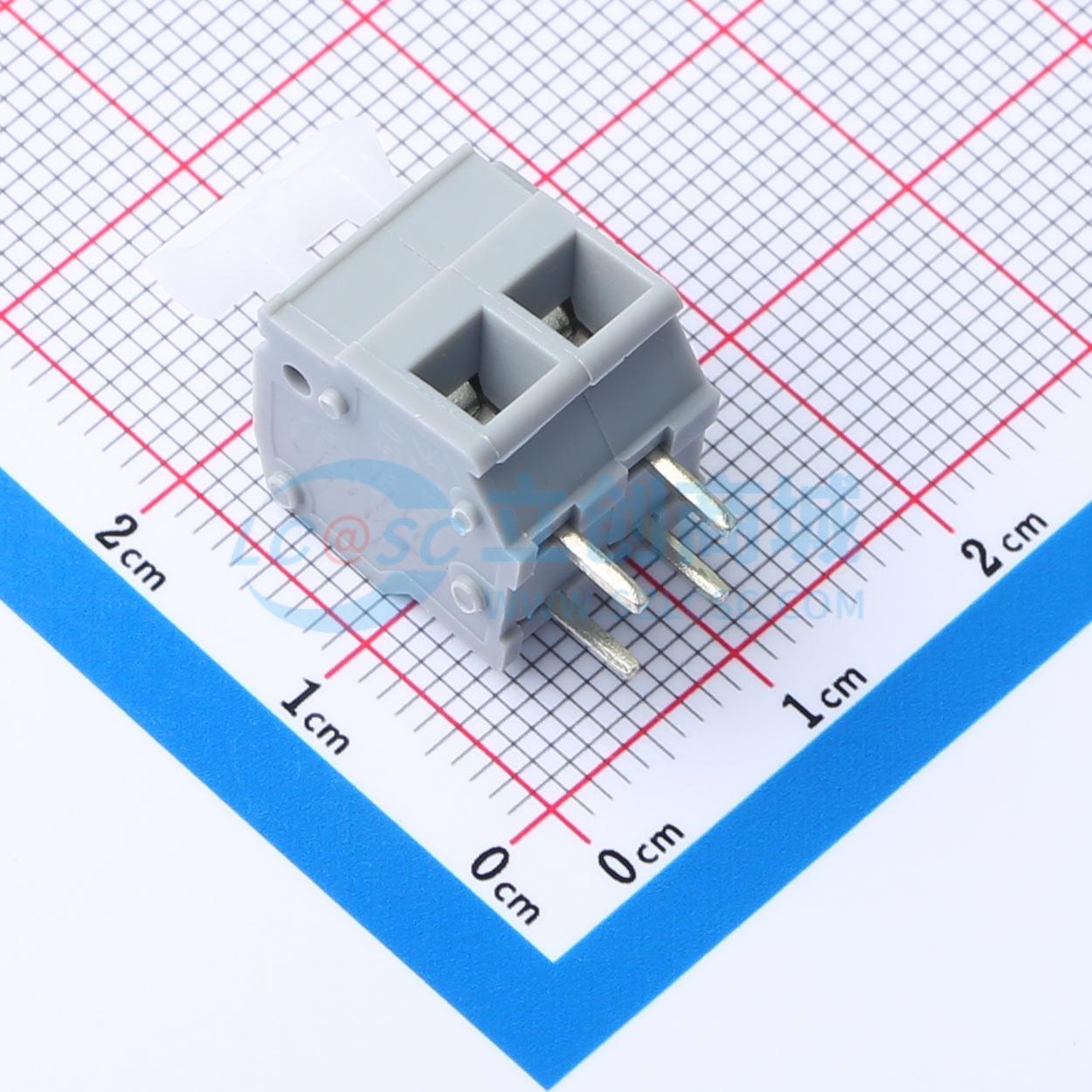 KF242R-5.0-2P-1实物图