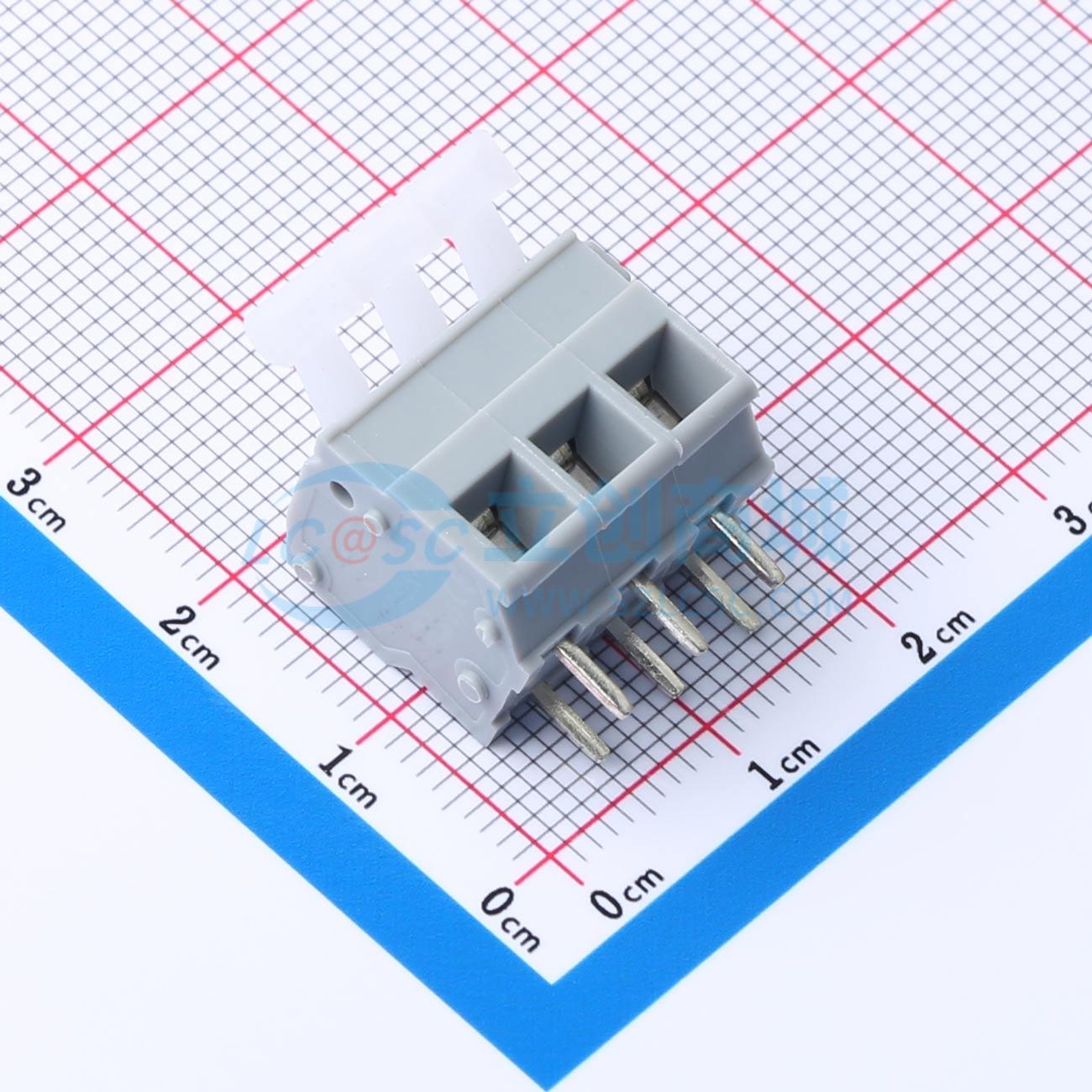 点击查看大图 KF242R-5.0-3P-2实物图