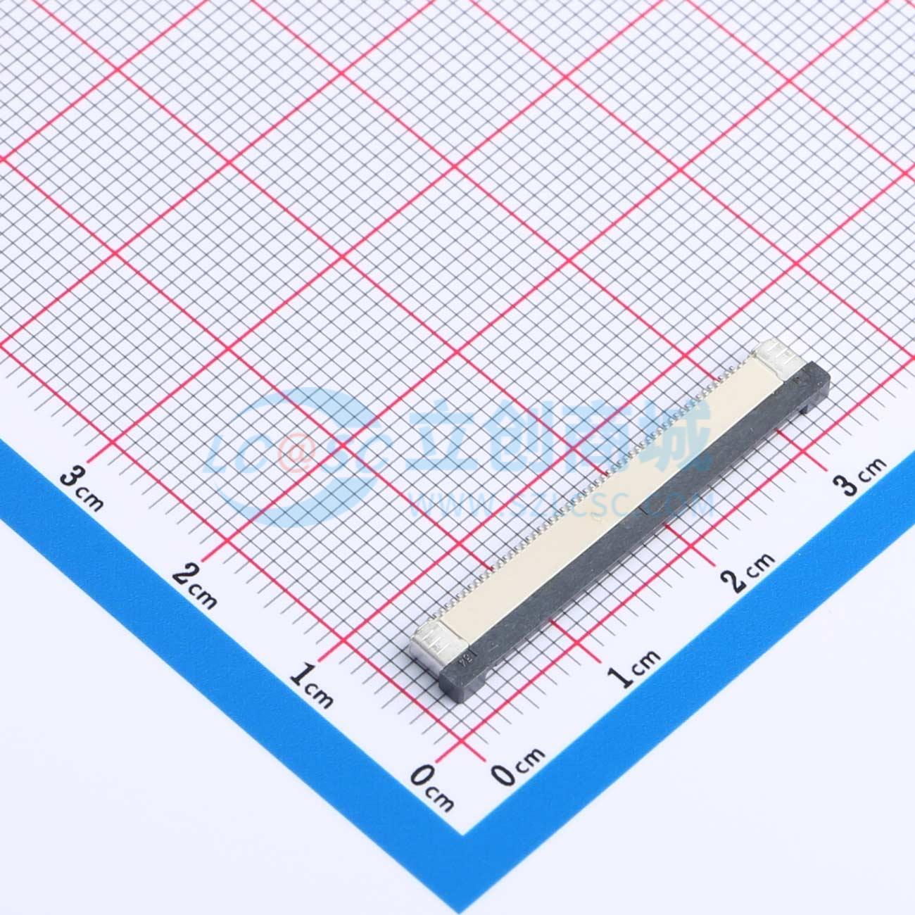 点击查看大图 FPC-0.5LX-54PH20实物图