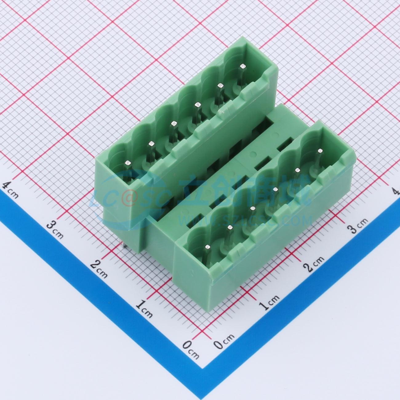 点击查看大图 KF2EDGVTC-5.0-2*6P实物图