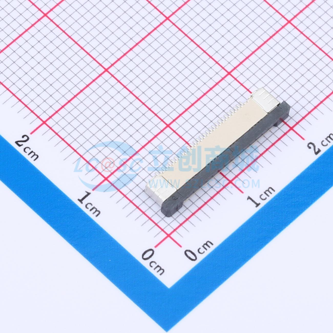 点击查看大图 FPC-0.5LX-28PH20实物图