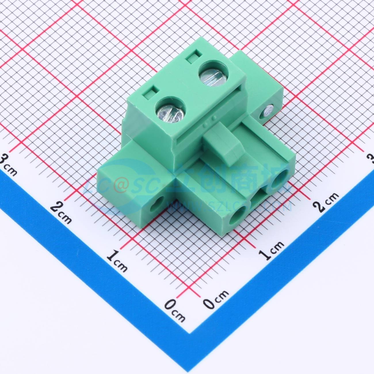 点击查看大图 MX2EDGKM-7.62-02P-GN01-Cu-Y-A实物图