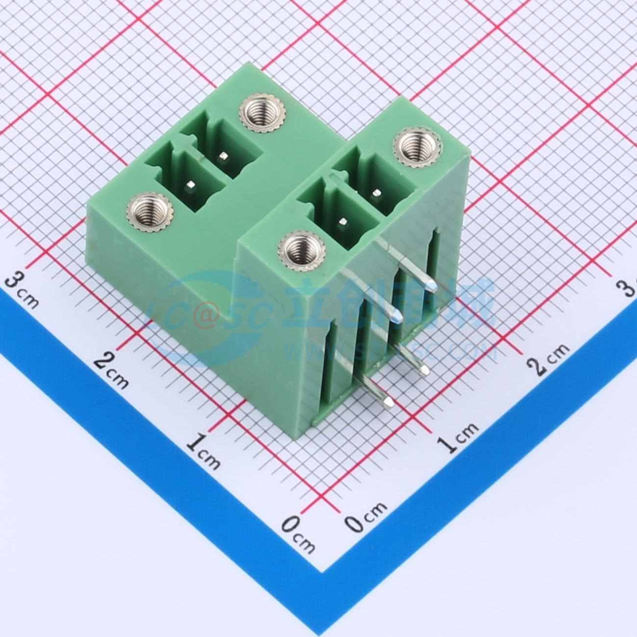 点击查看大图 KF2EDGRTM-3.81-2*2P实物图