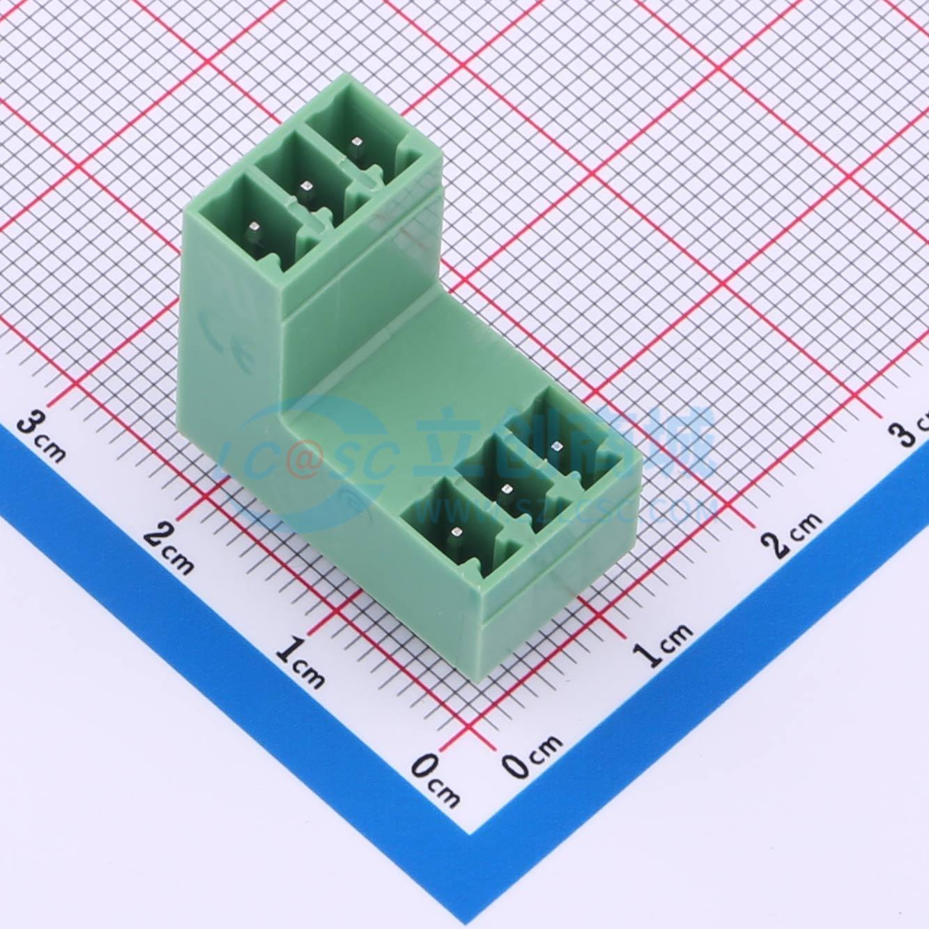 点击查看大图 KF2EDGVT-3.81-2*3P实物图
