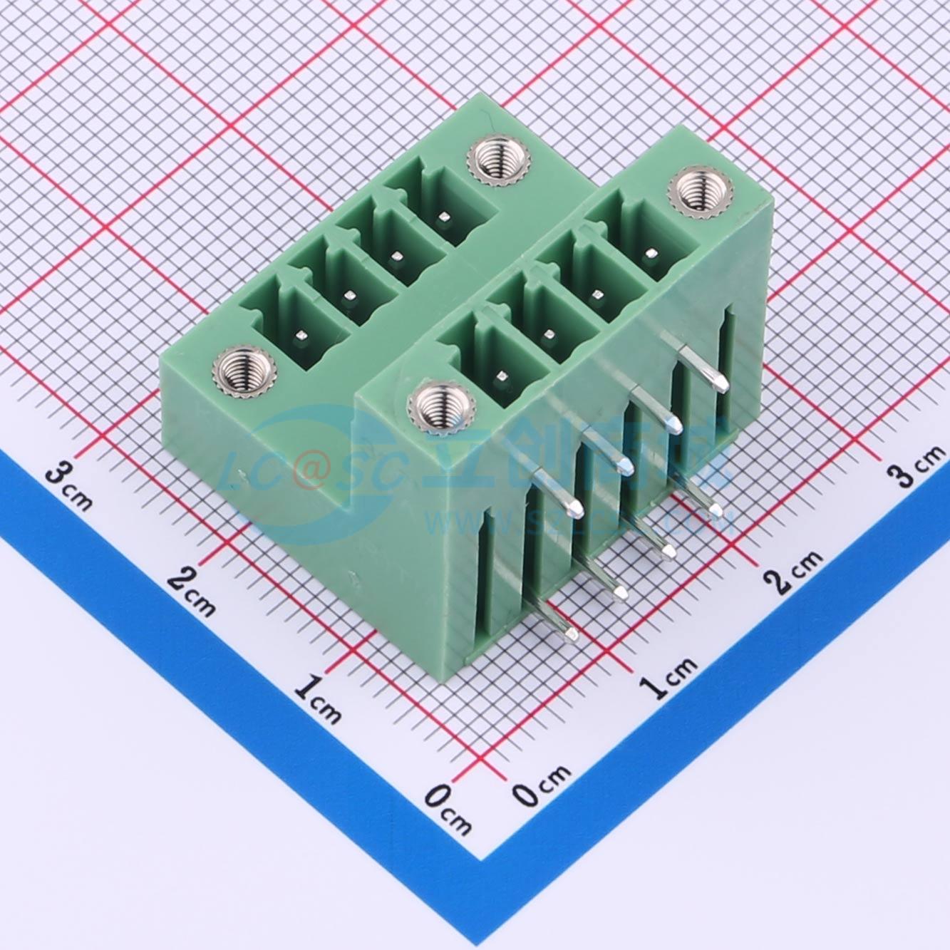 点击查看大图 KF2EDGRTM-3.81-2*4P实物图