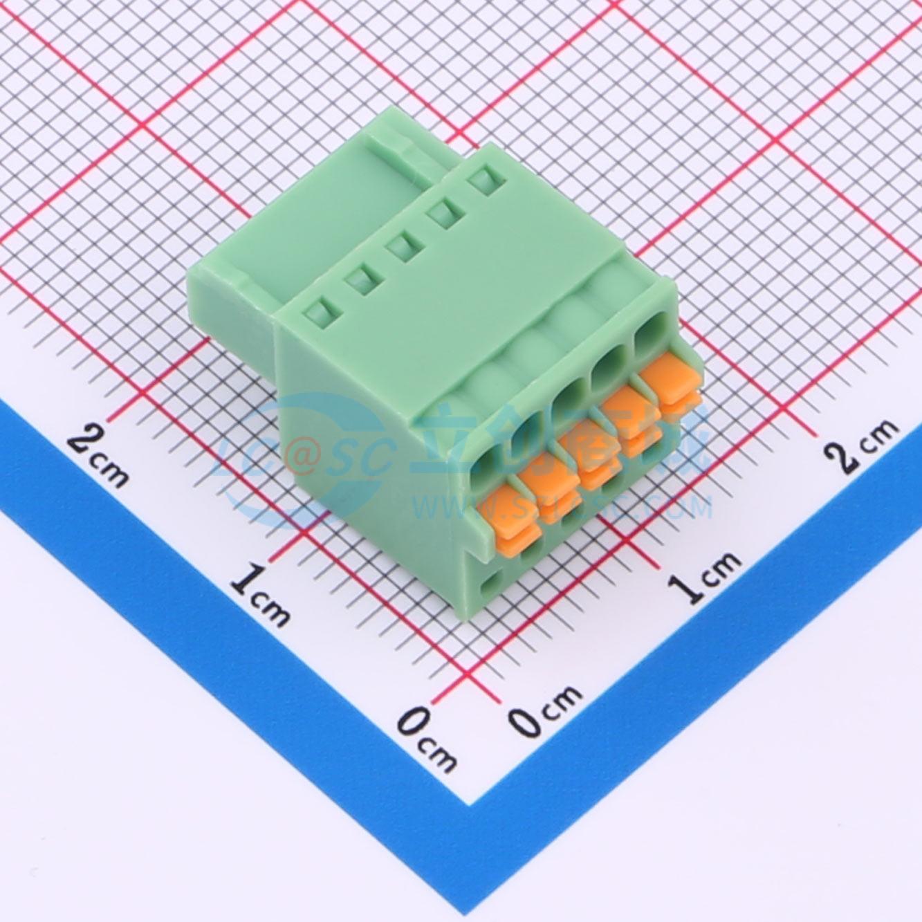 点击查看大图 KF2EDGKD-2.54-5P实物图