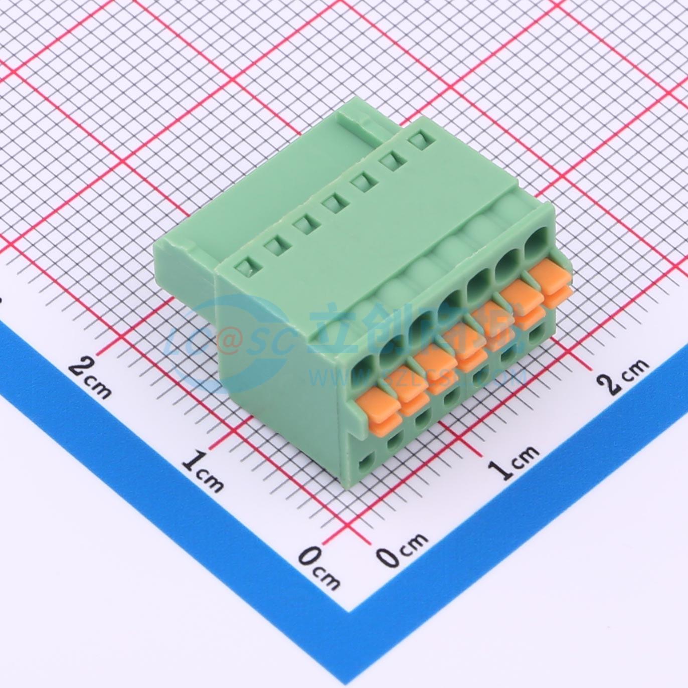 点击查看大图 KF2EDGKD-2.54-7P实物图