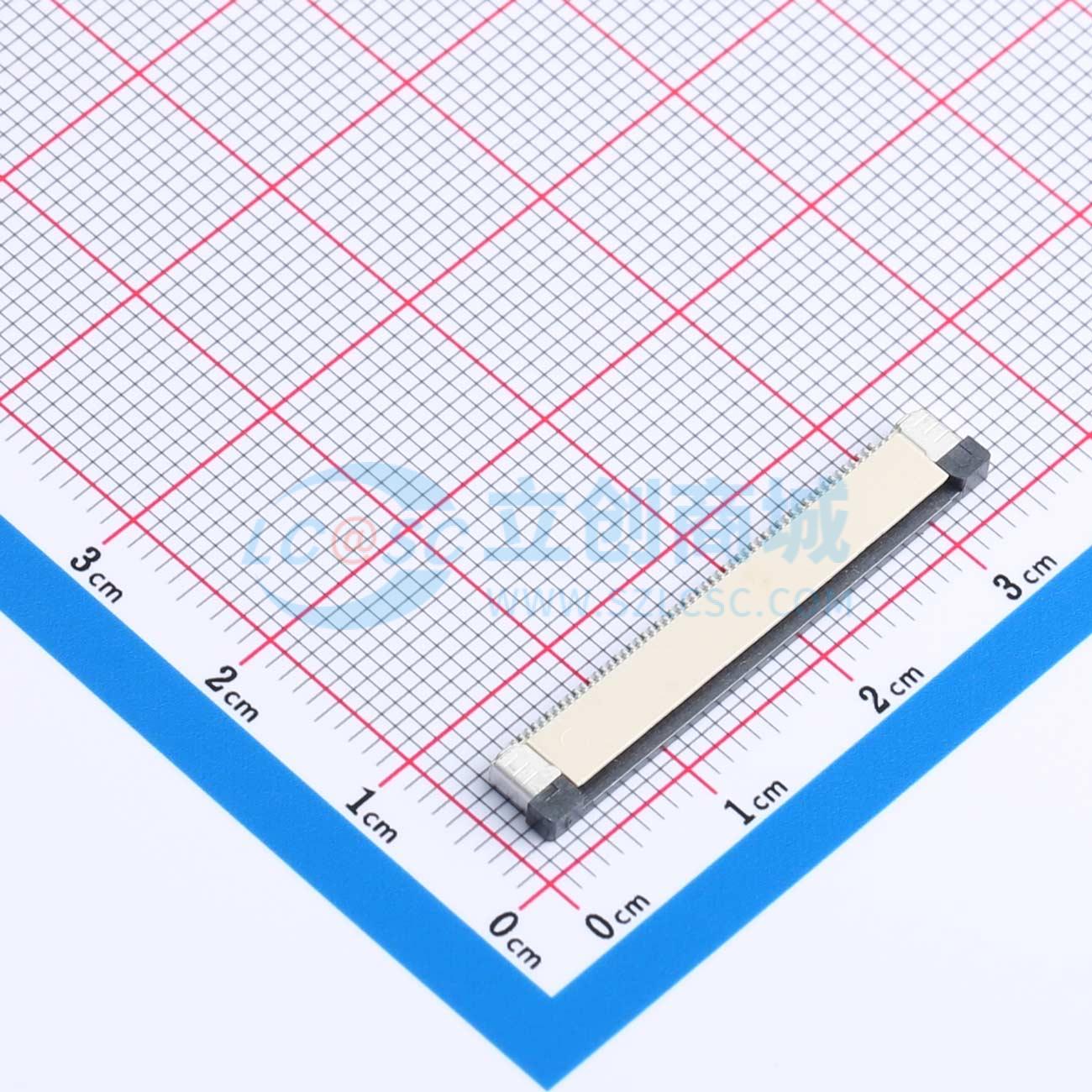 点击查看大图 FPC-0.5LS-54PH20实物图