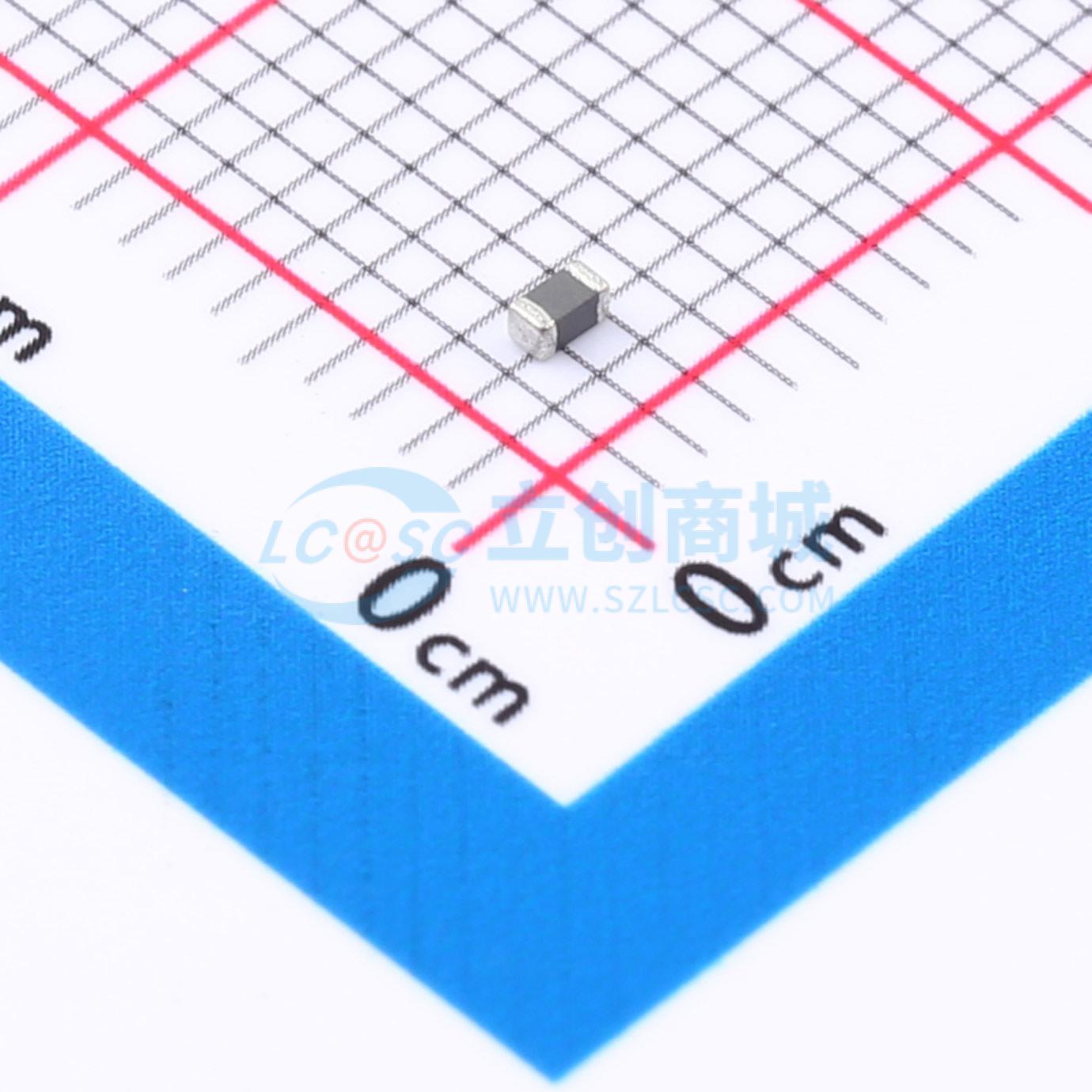 点击查看大图 MHC1608S221NBP实物图