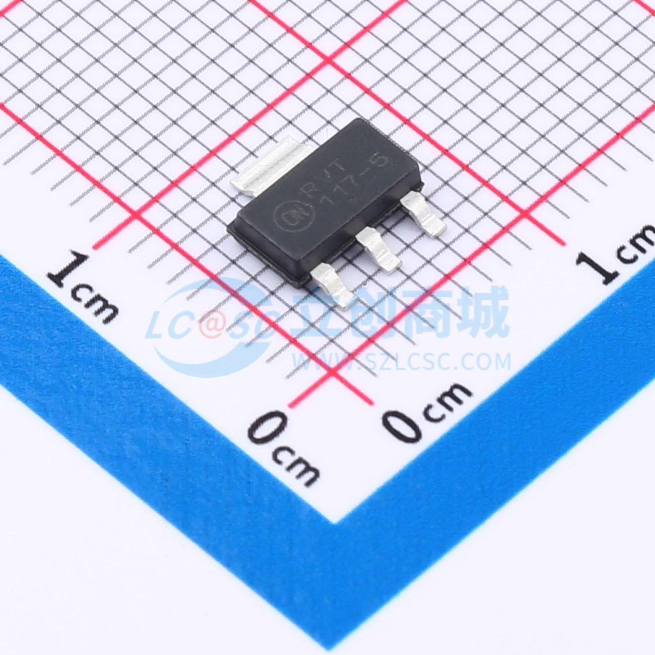 点击查看大图 LM1117MPX-50NOPB实物图