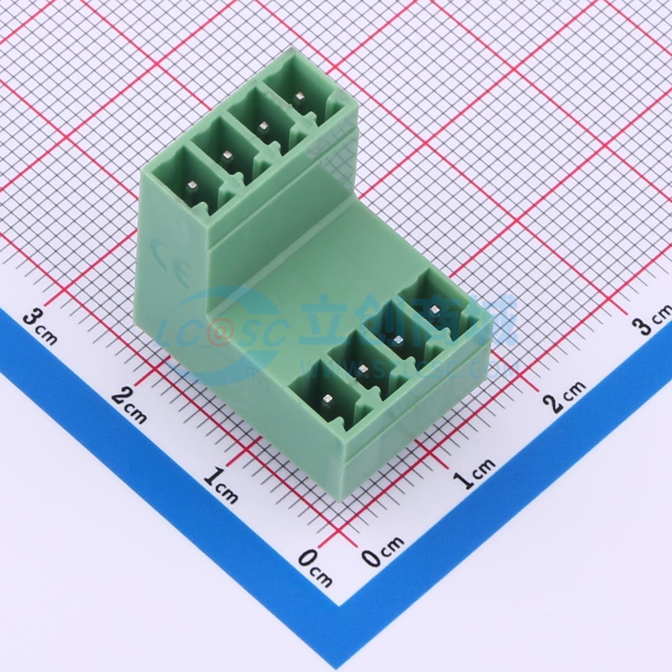 点击查看大图 KF2EDGVT-3.81-2*4P实物图
