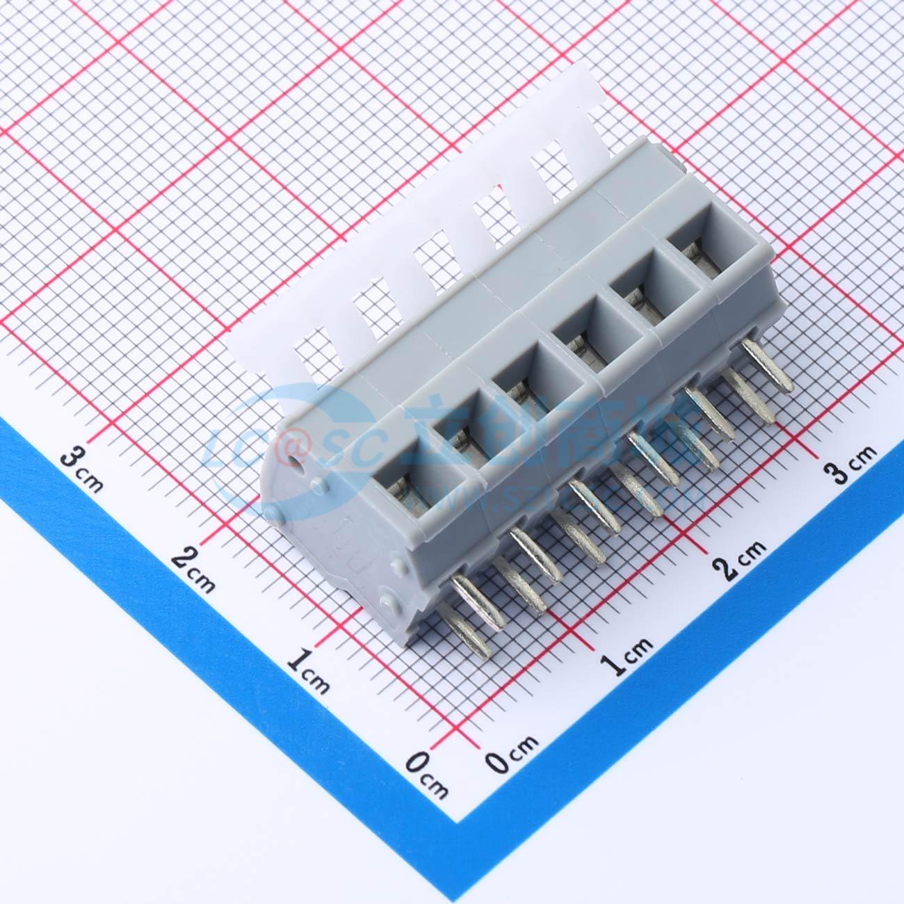 KF242R-5.0-6P-2实物图