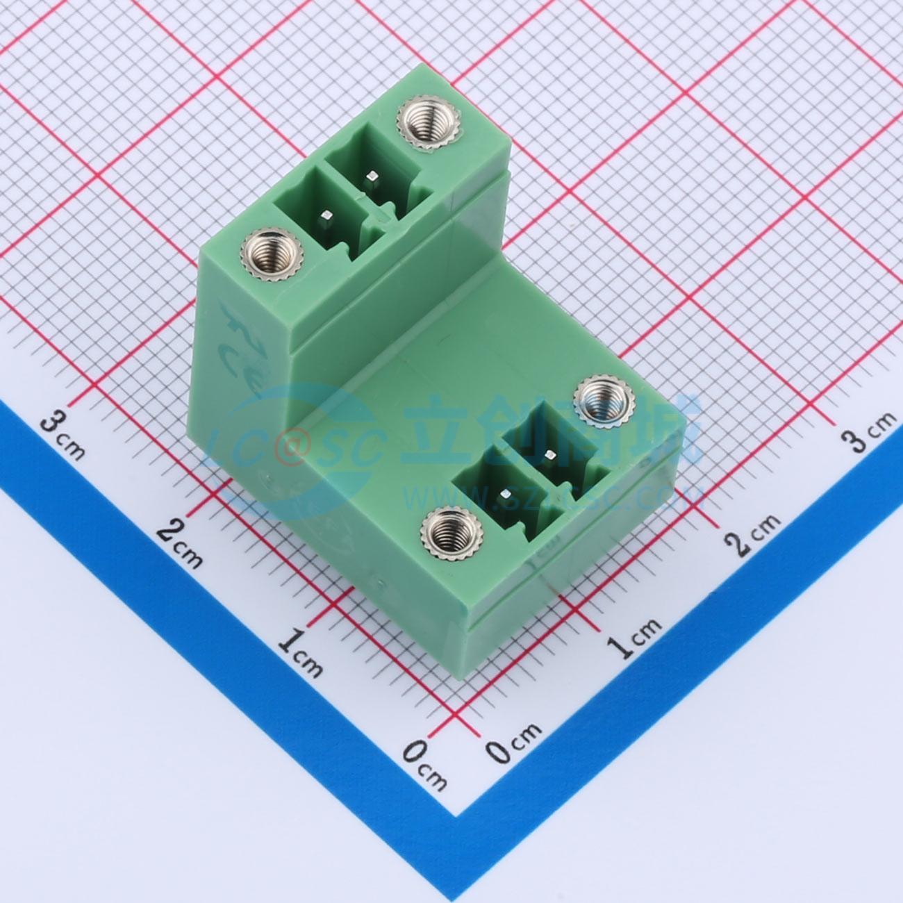 KF2EDGVTM-3.81-2*2P实物图