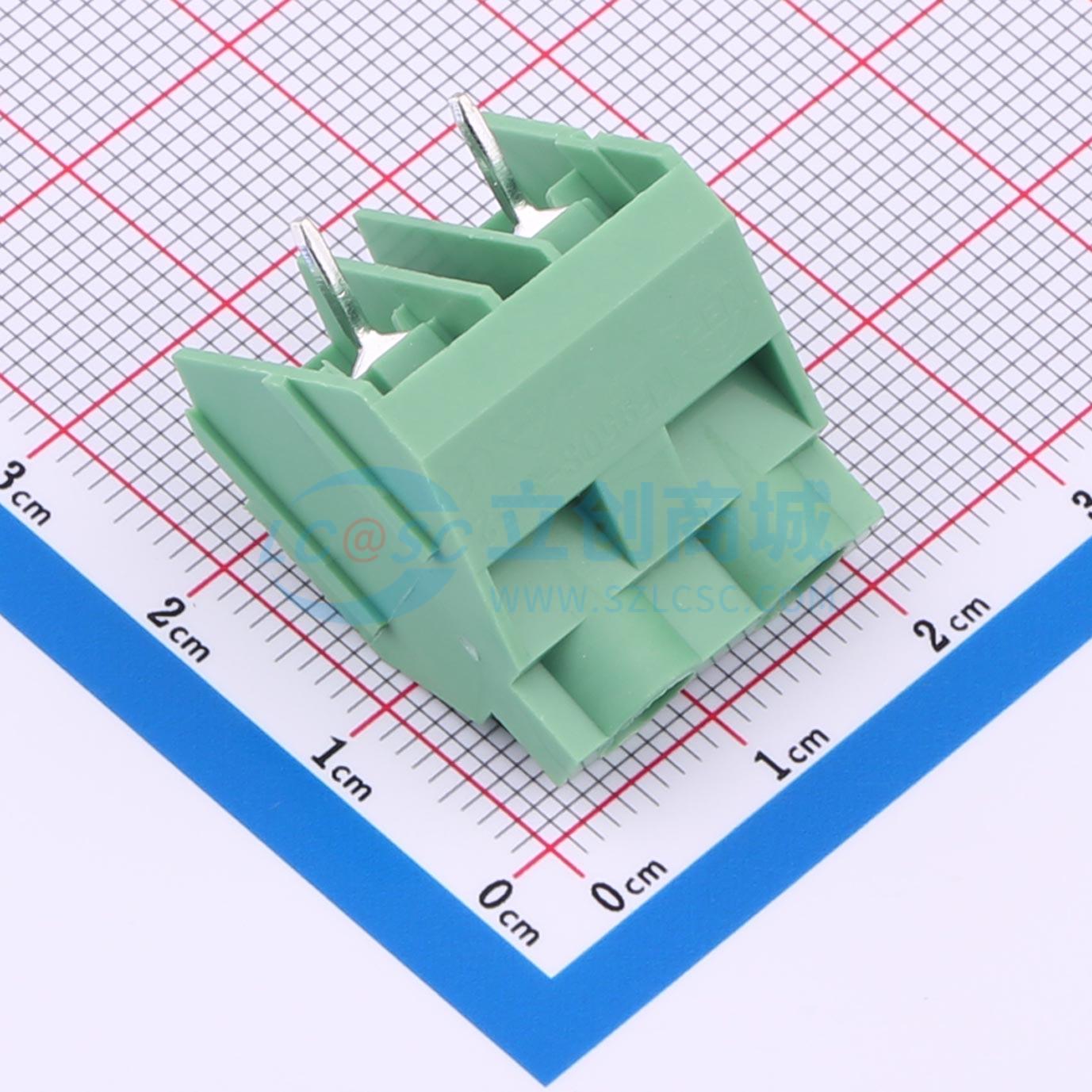 KF635S-6.35-2P实物图