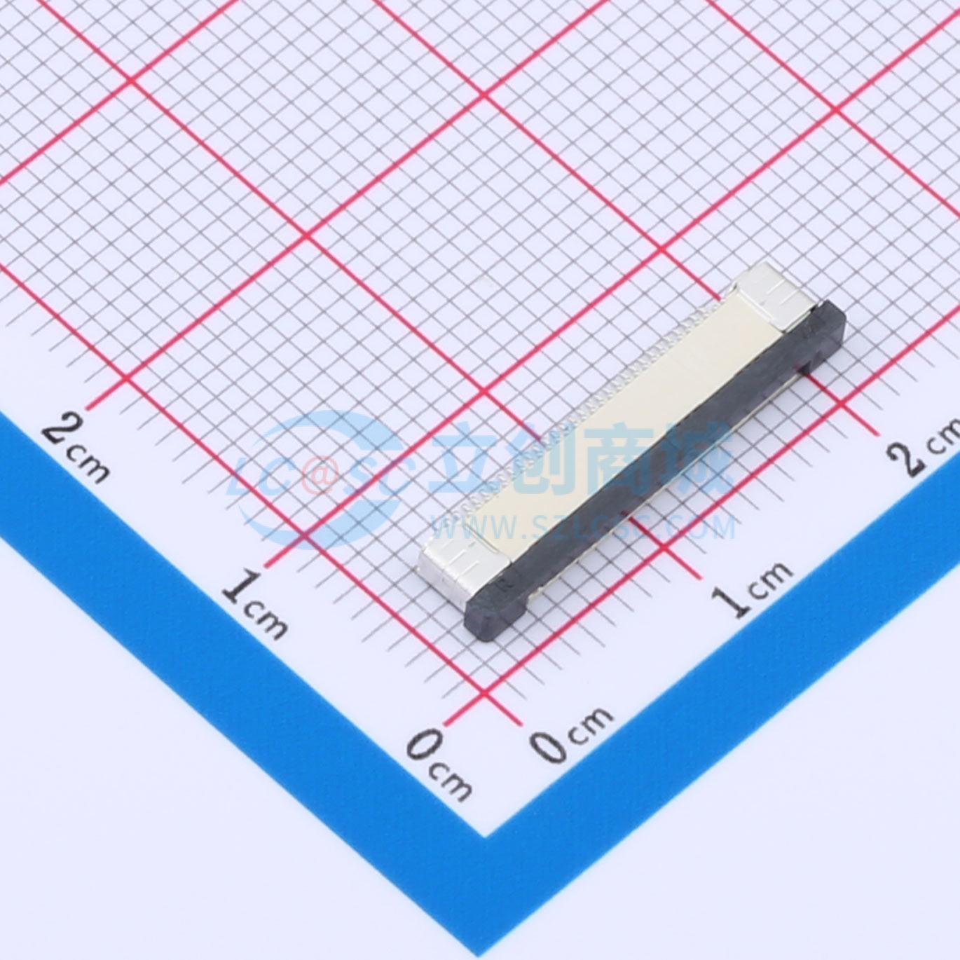 点击查看大图 FPC-0.5LX-30PH20实物图