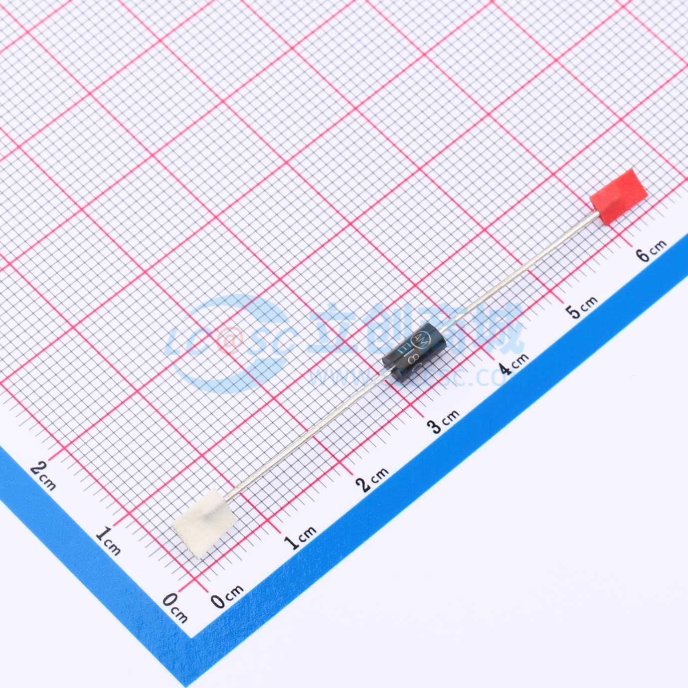 点击查看大图 P6KE18CA实物图