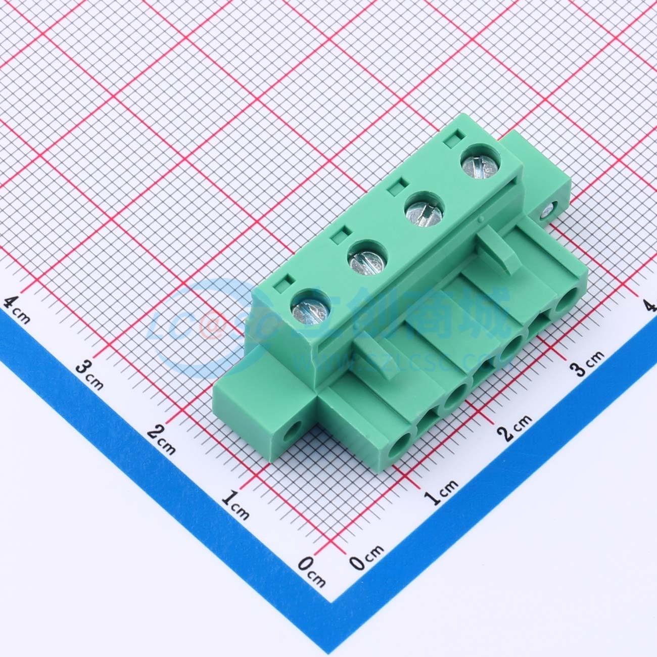 点击查看大图 MX2EDGKM-7.62-04P-GN01-Cu-Y-A实物图