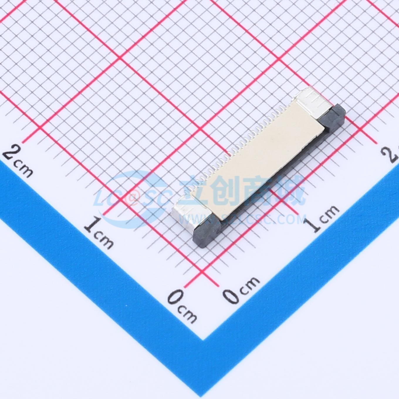 点击查看大图 FPC-0.5LS-25PH20实物图