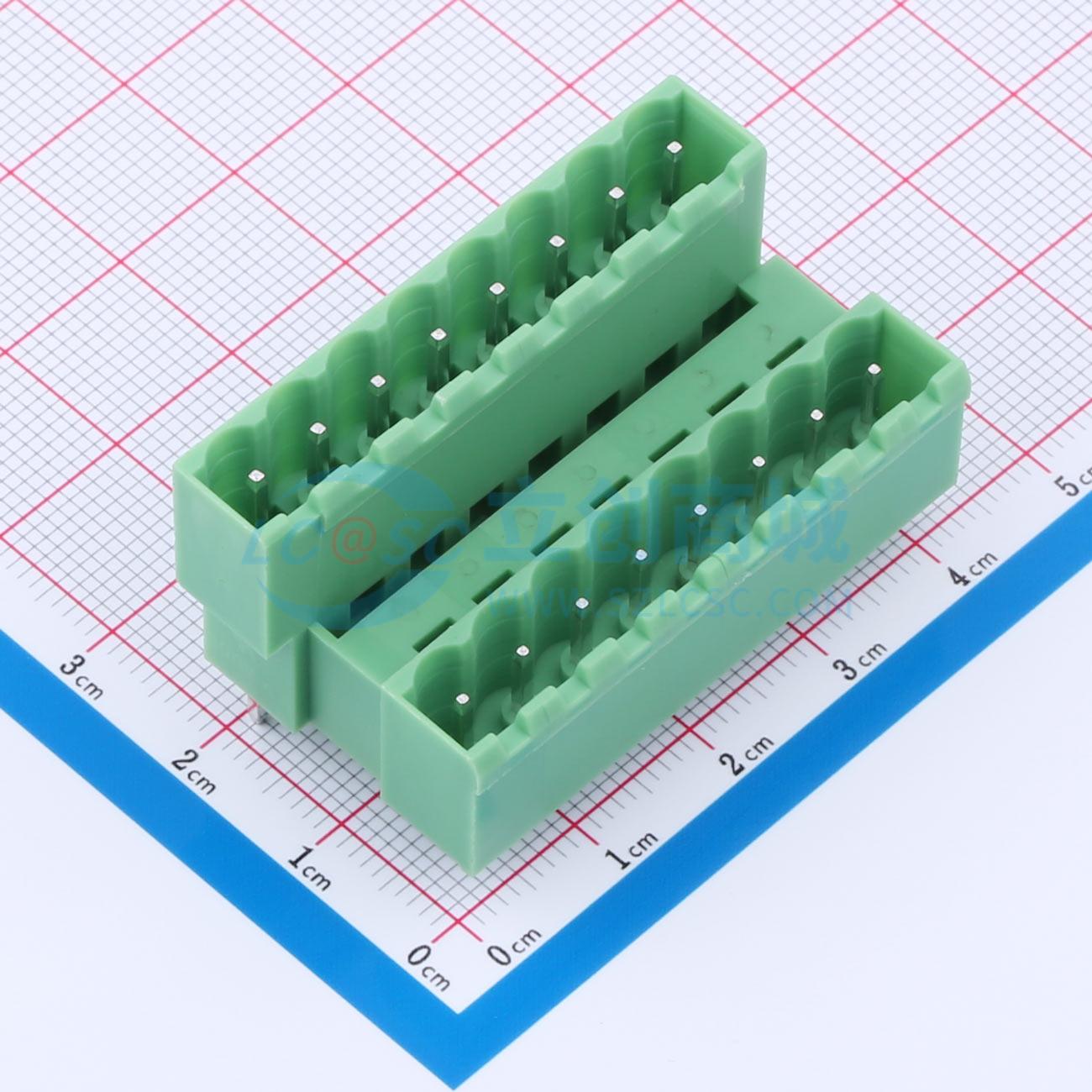 点击查看大图 KF2EDGVTC-5.0-2*8P实物图