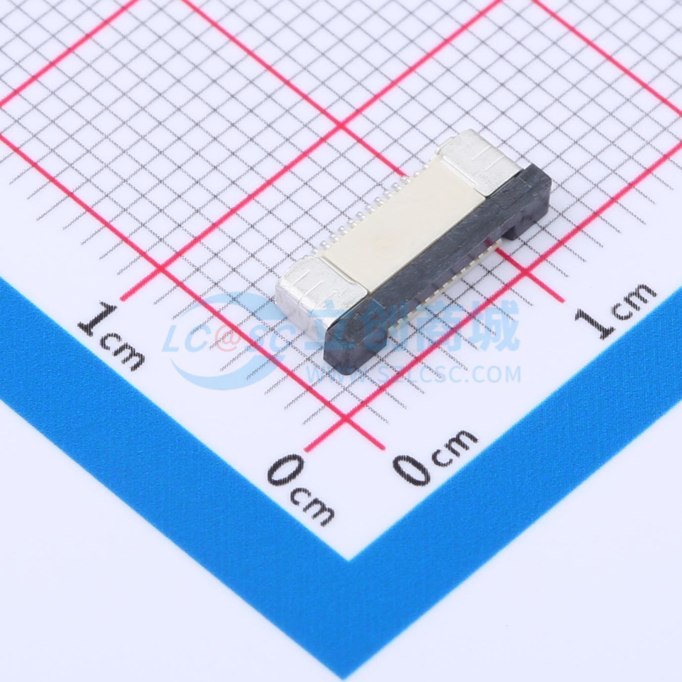 点击查看大图 FPC-0.5LX-12PH20实物图