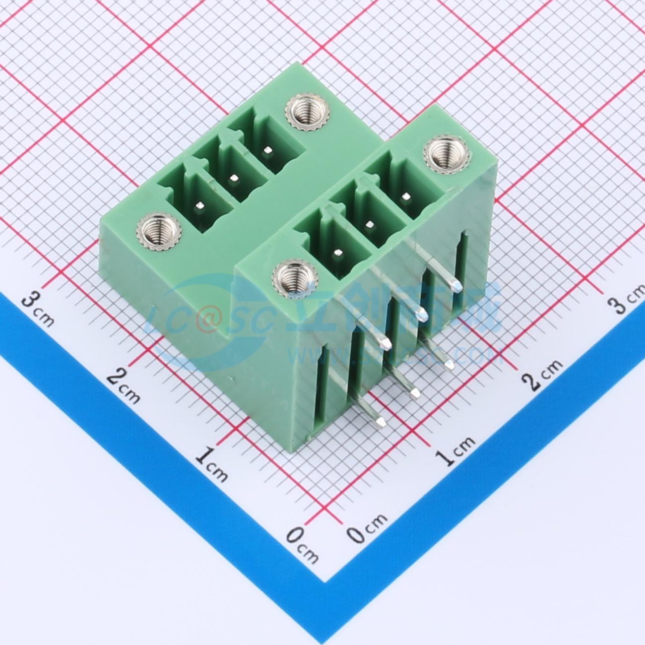 点击查看大图 KF2EDGRTM-3.81-2*3P实物图