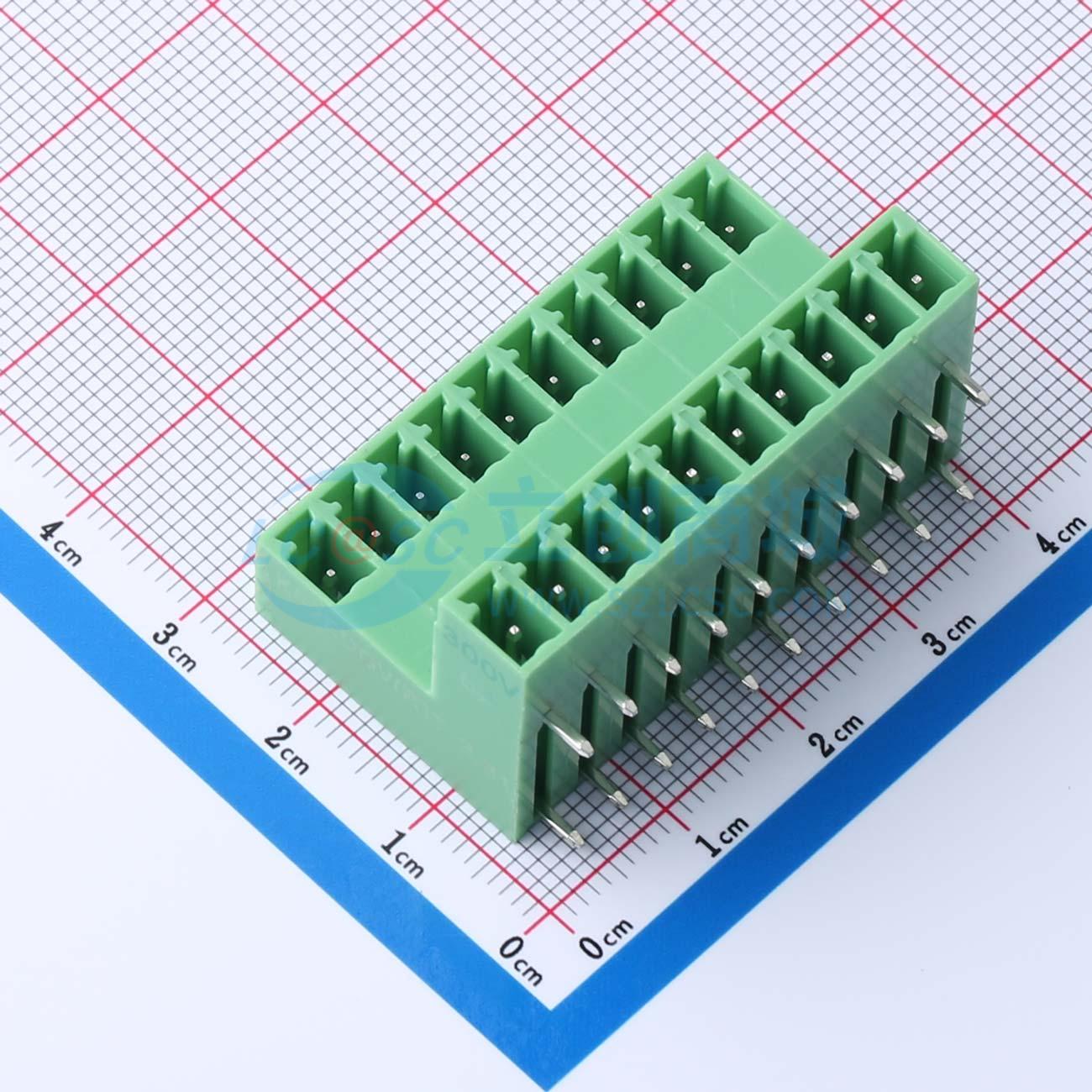 点击查看大图 KF2EDGRT-3.81-2*10P实物图