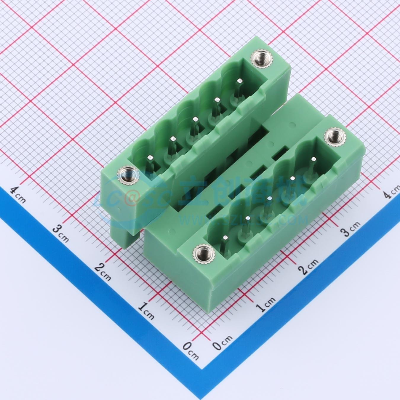 点击查看大图 KF2EDGVTM-5.08-2*5P实物图