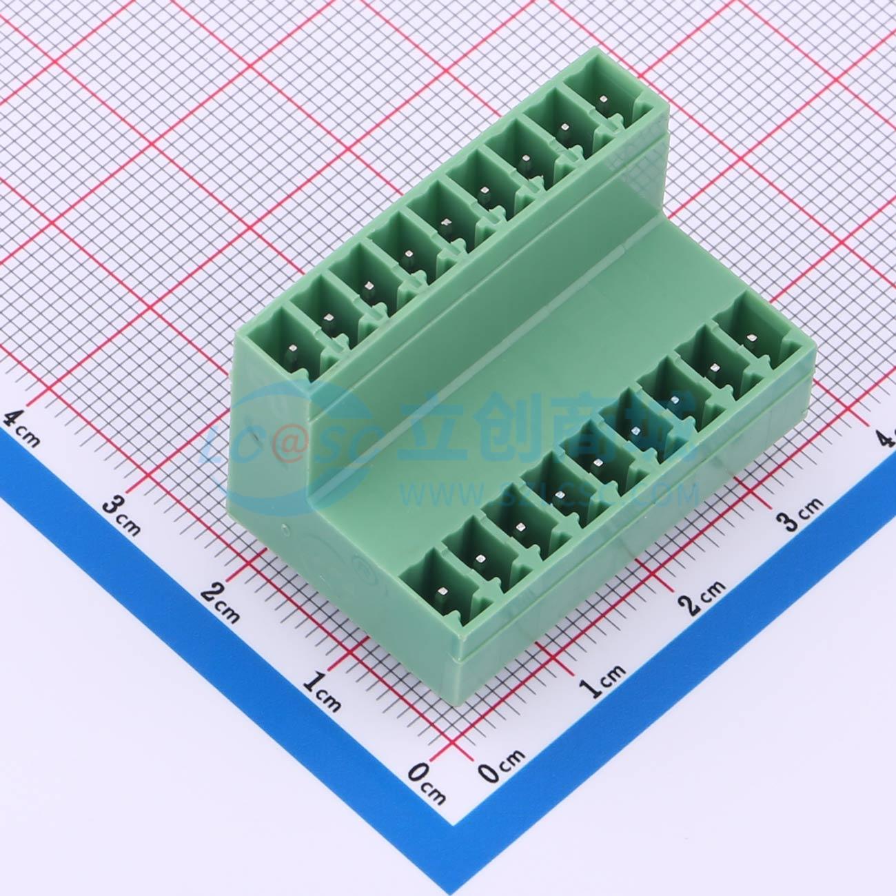 点击查看大图 KF2EDGRT-3.81-2*9P实物图