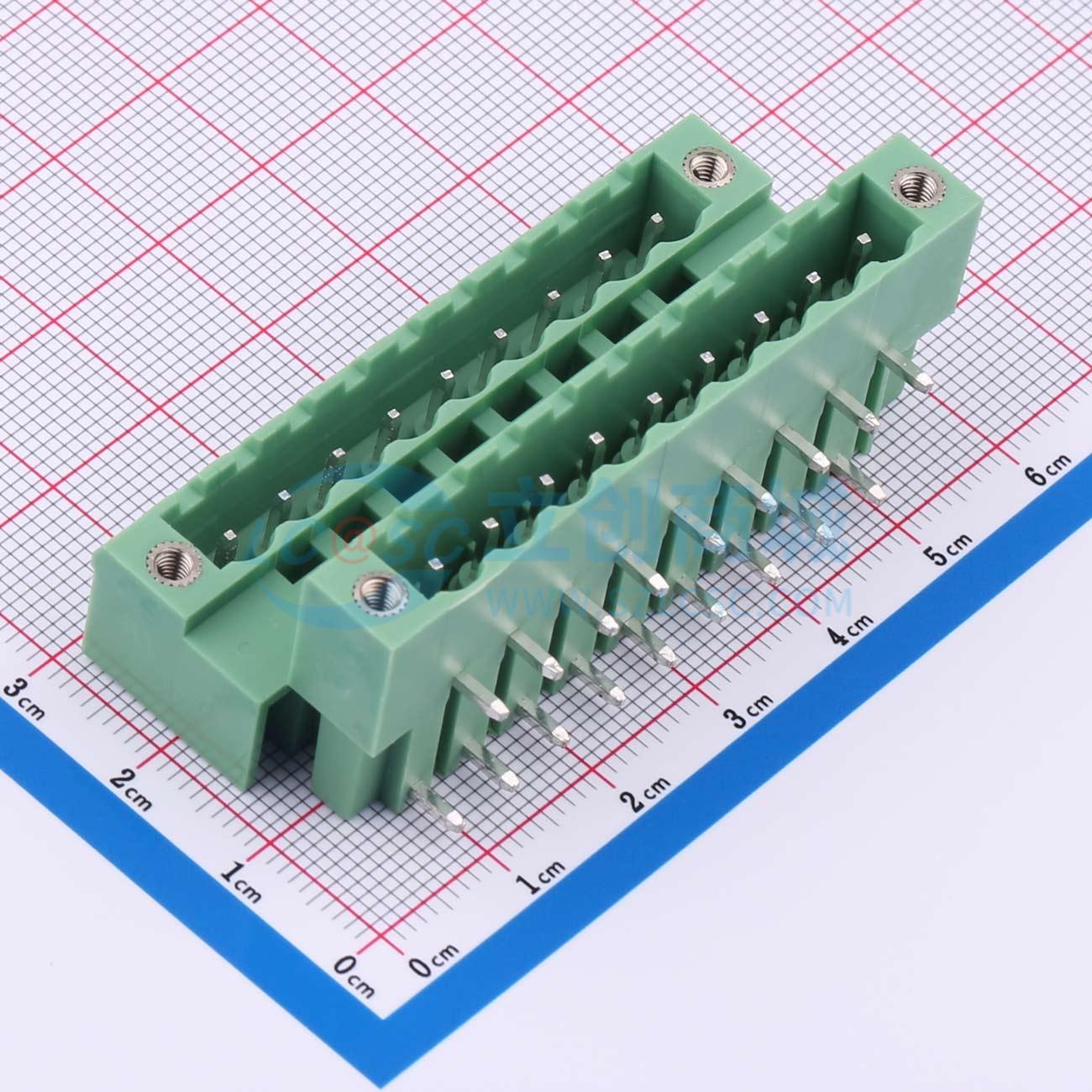 点击查看大图 KF2EDGRTM-5.08-2*9P实物图