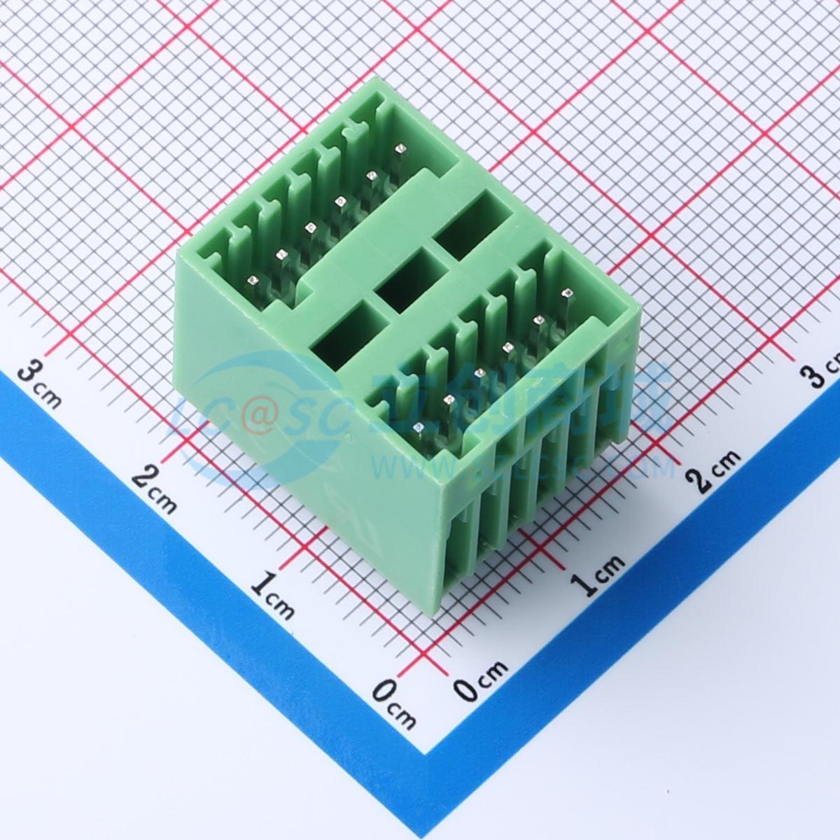 KF2EDGVH-2.5-2*6P实物图
