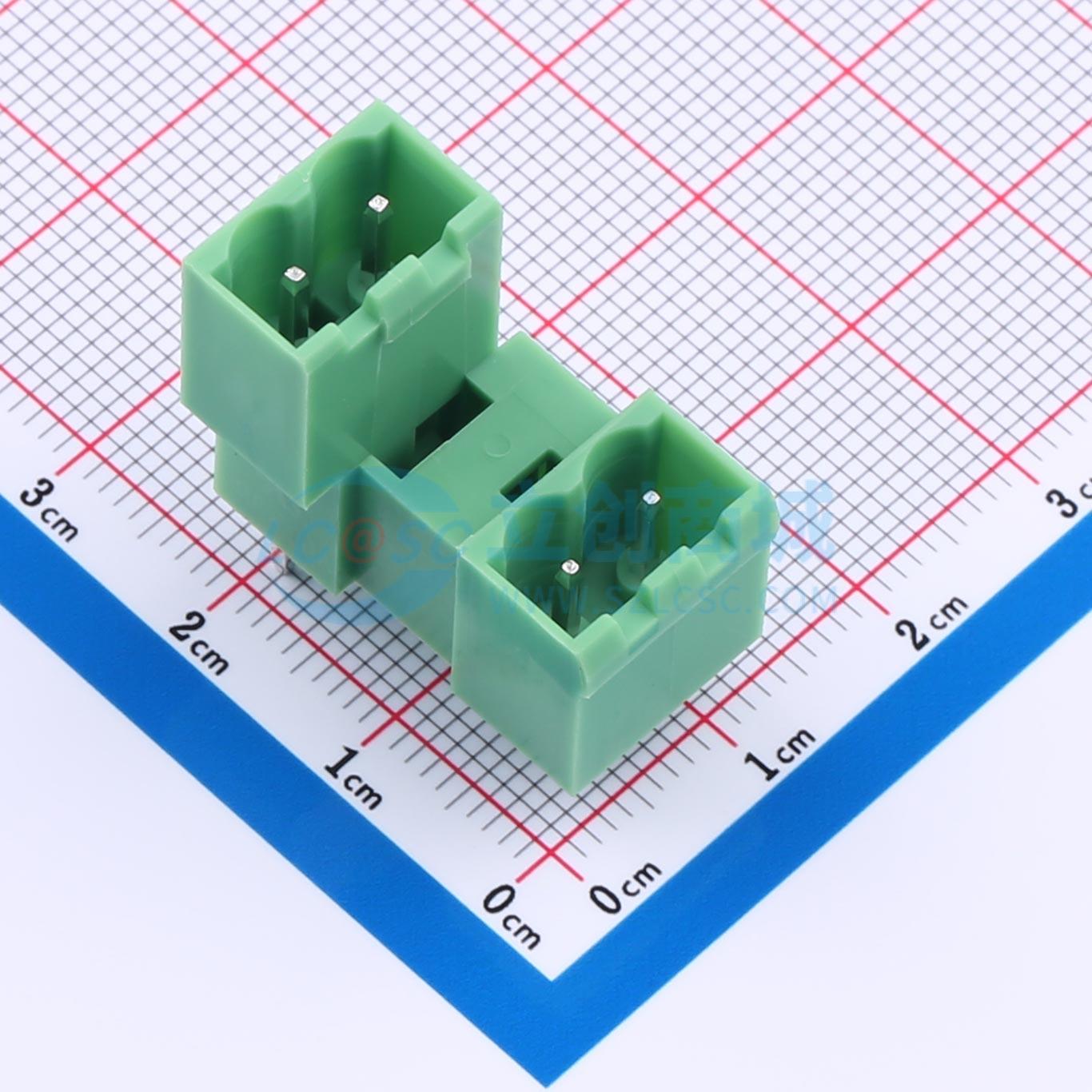 点击查看大图 KF2EDGVTC-5.08-2*2P实物图