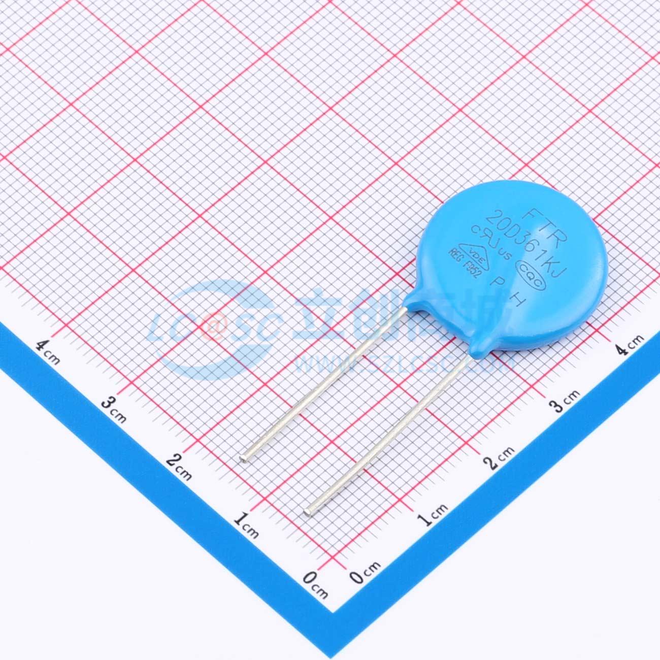 点击查看大图 FTR20D361KJ实物图