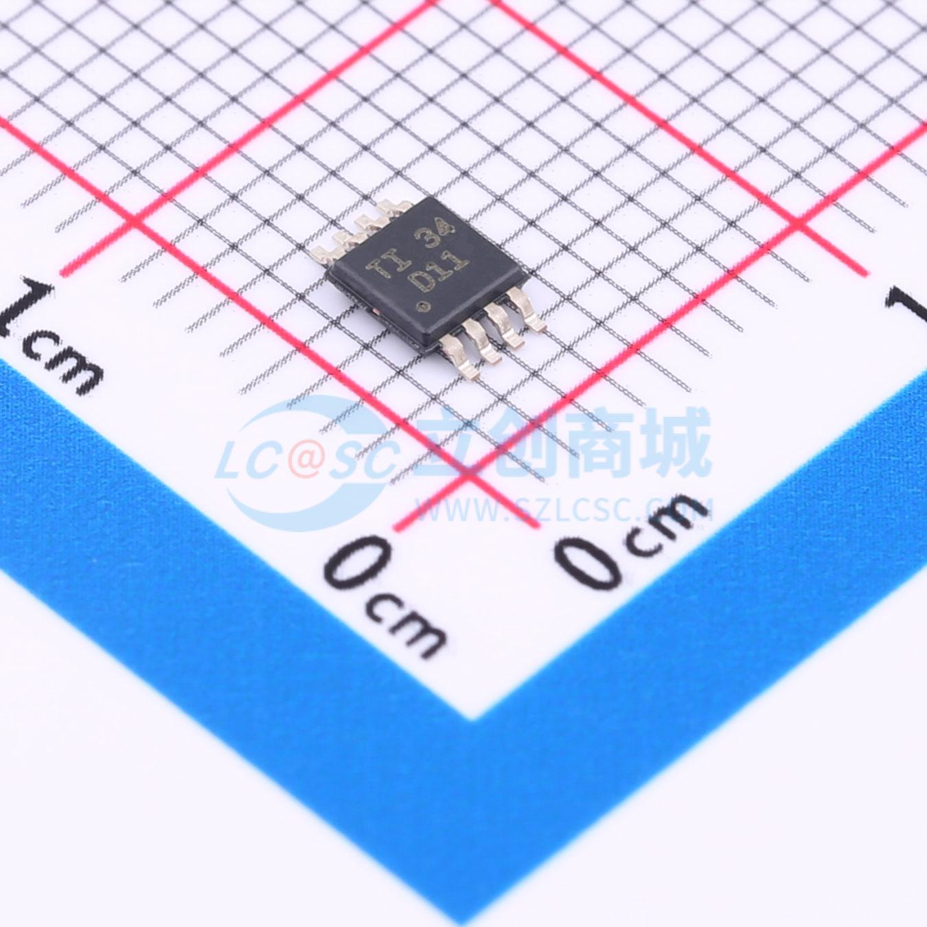 点击查看大图 DAC8811IBDGKT实物图