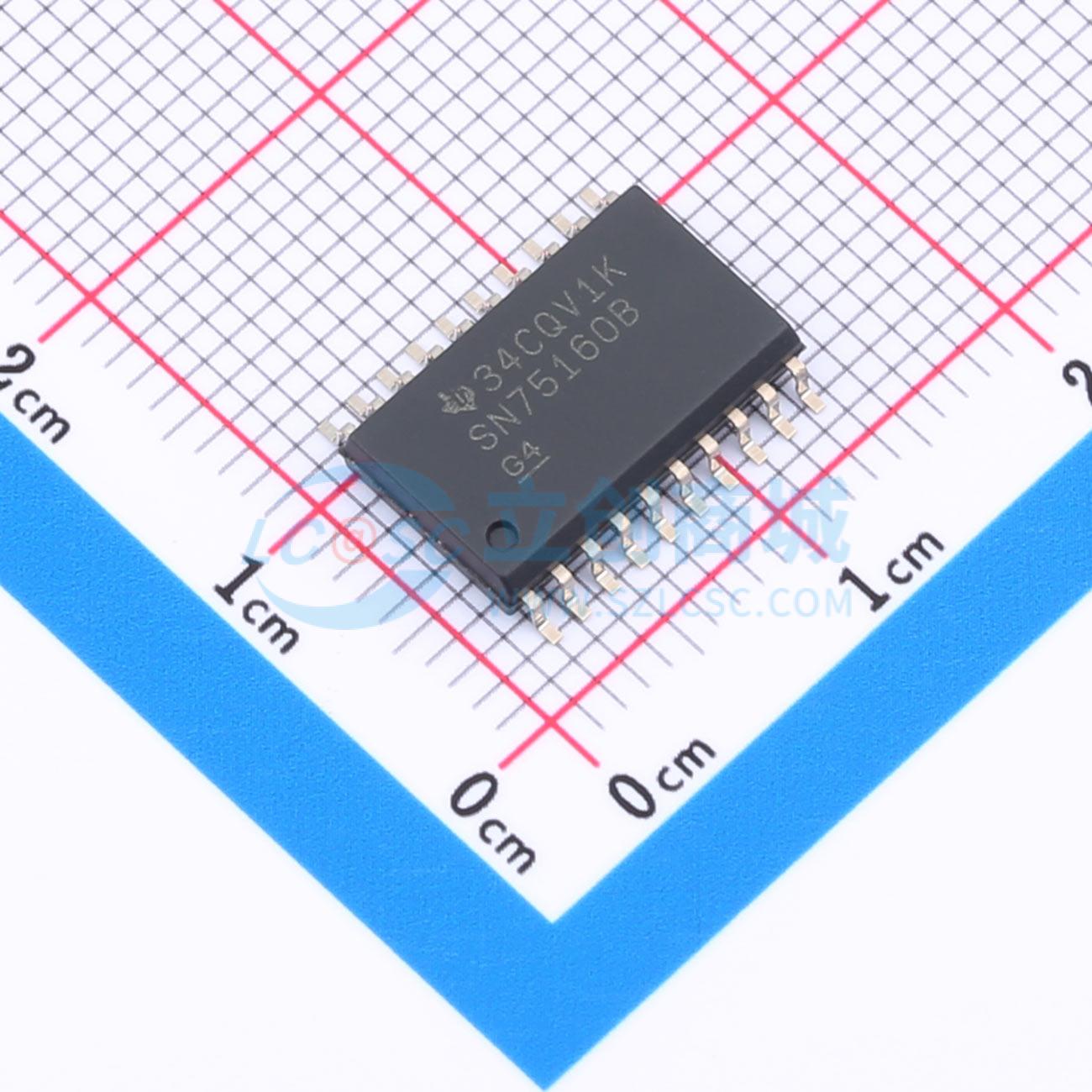点击查看大图 SN75160BDWR实物图