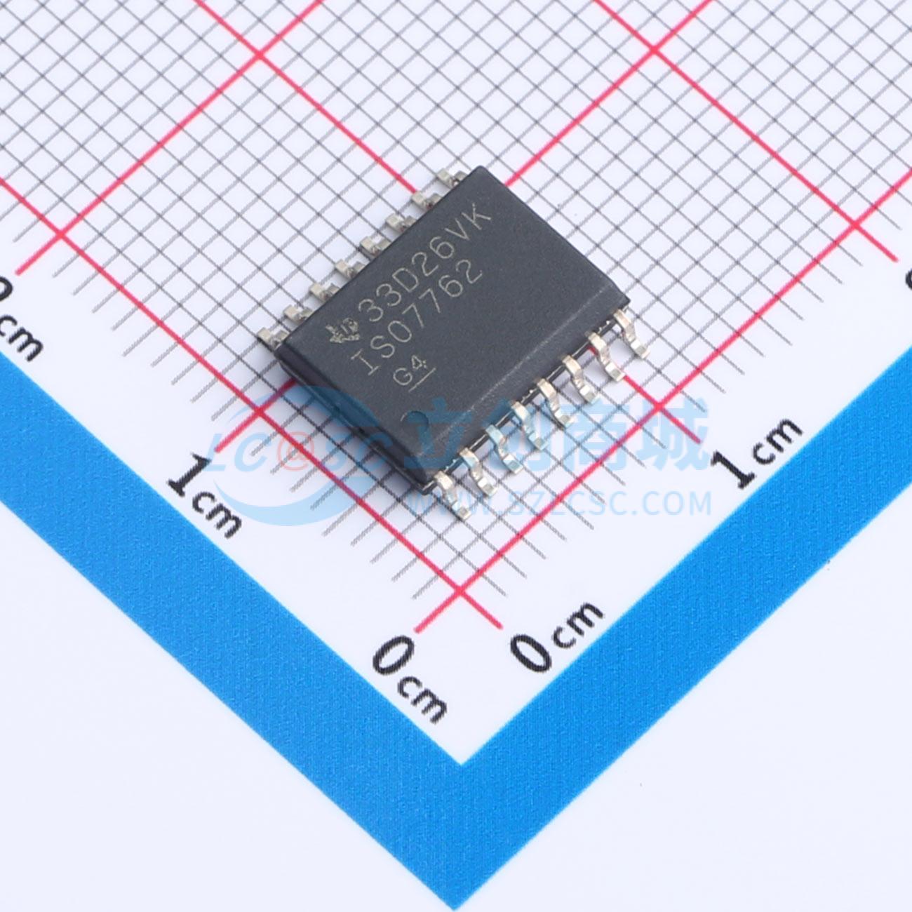 点击查看大图 ISO7762DWR实物图