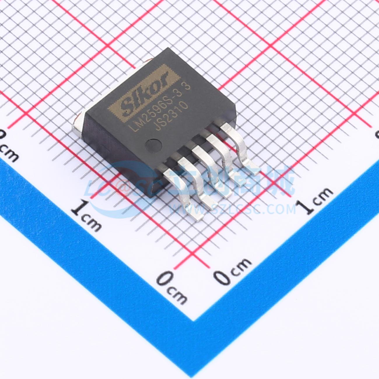点击查看大图 LM2596S-3.3实物图