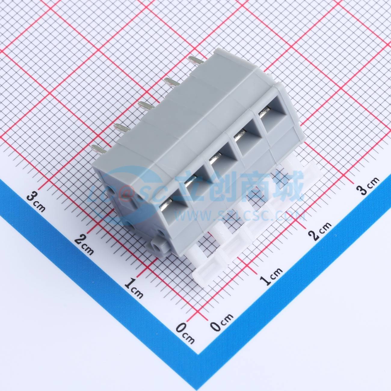 点击查看大图 KF242V-5.0-5P实物图