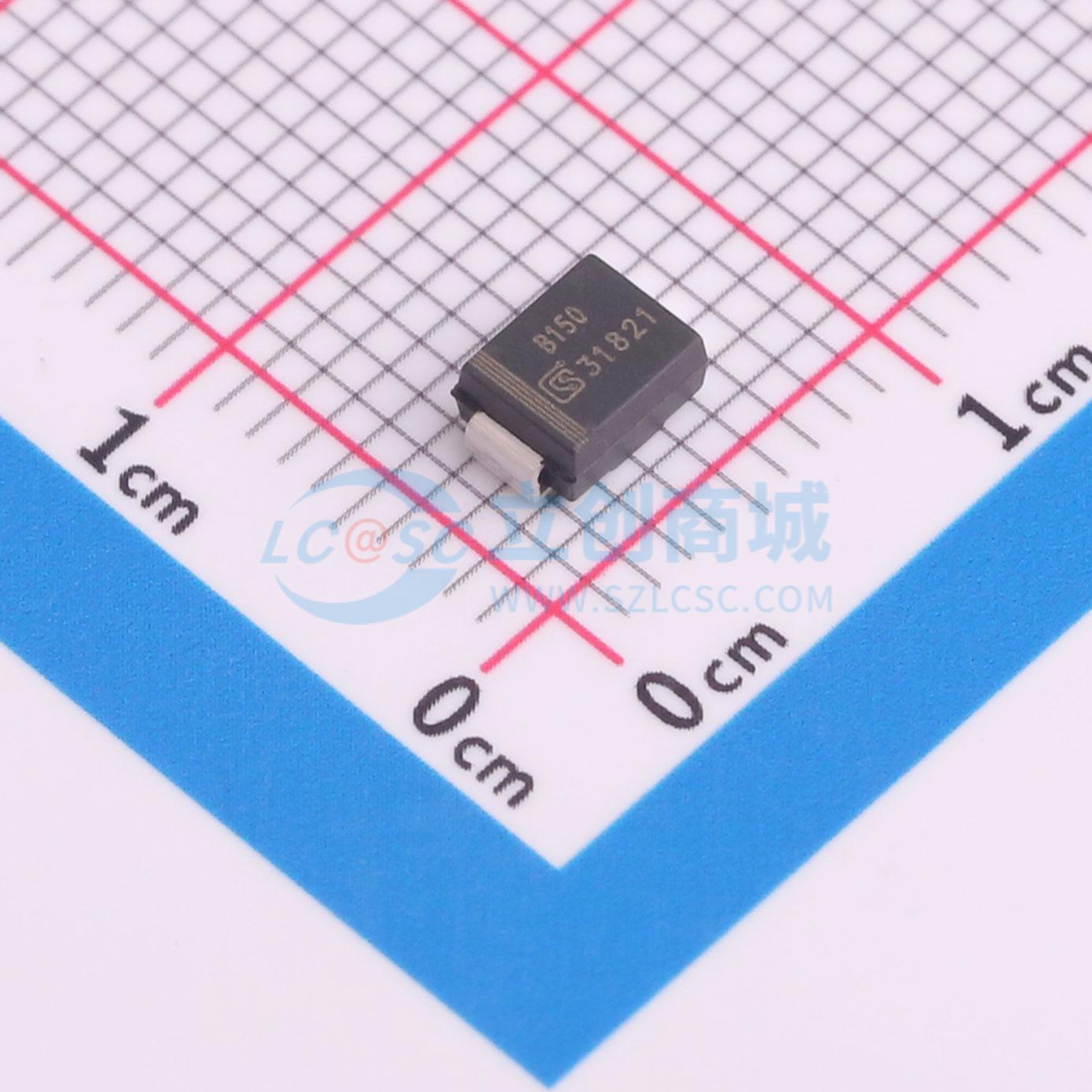 点击查看大图 P6SMB150A实物图