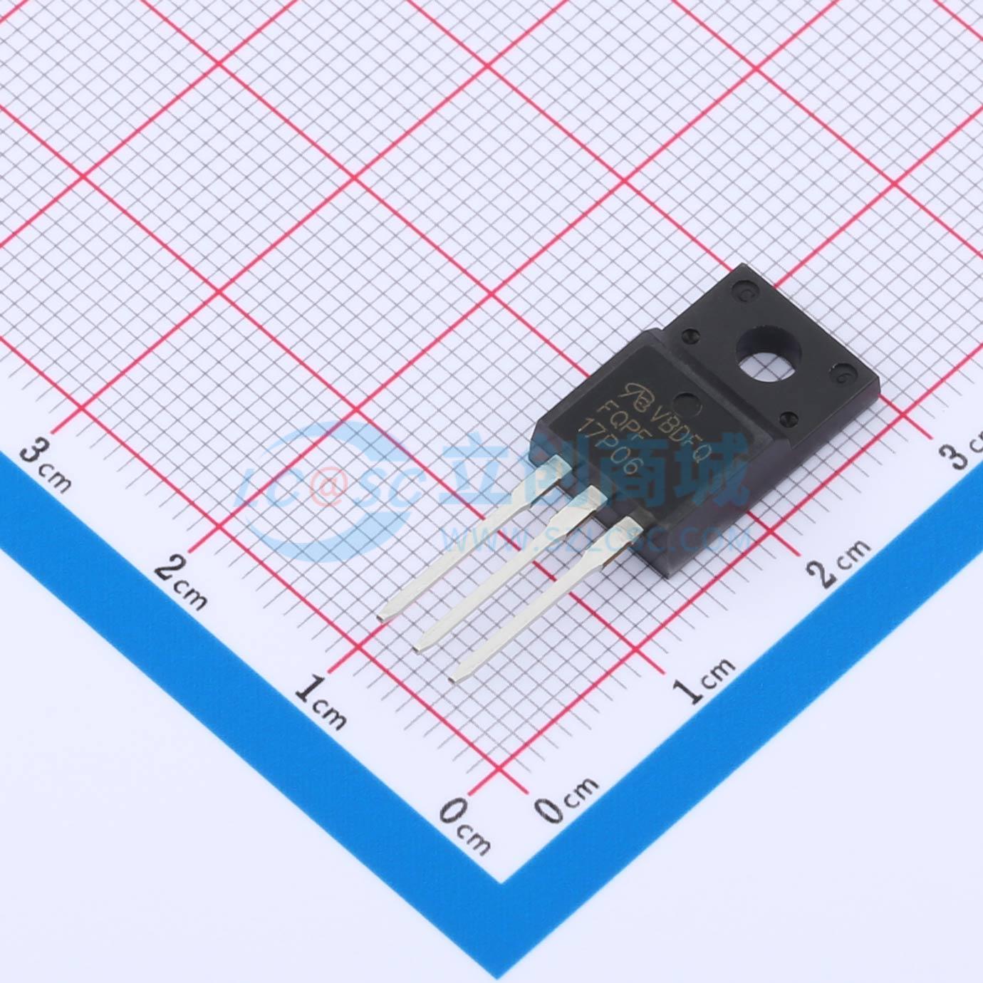 点击查看大图 FQPF17P06-VB实物图